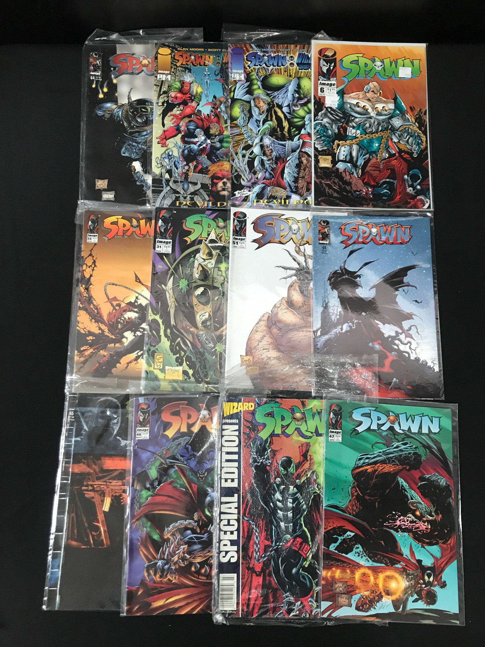 LOT OF 12 SPAWN COMICS - IMAGE COMICS (1 of 1)
