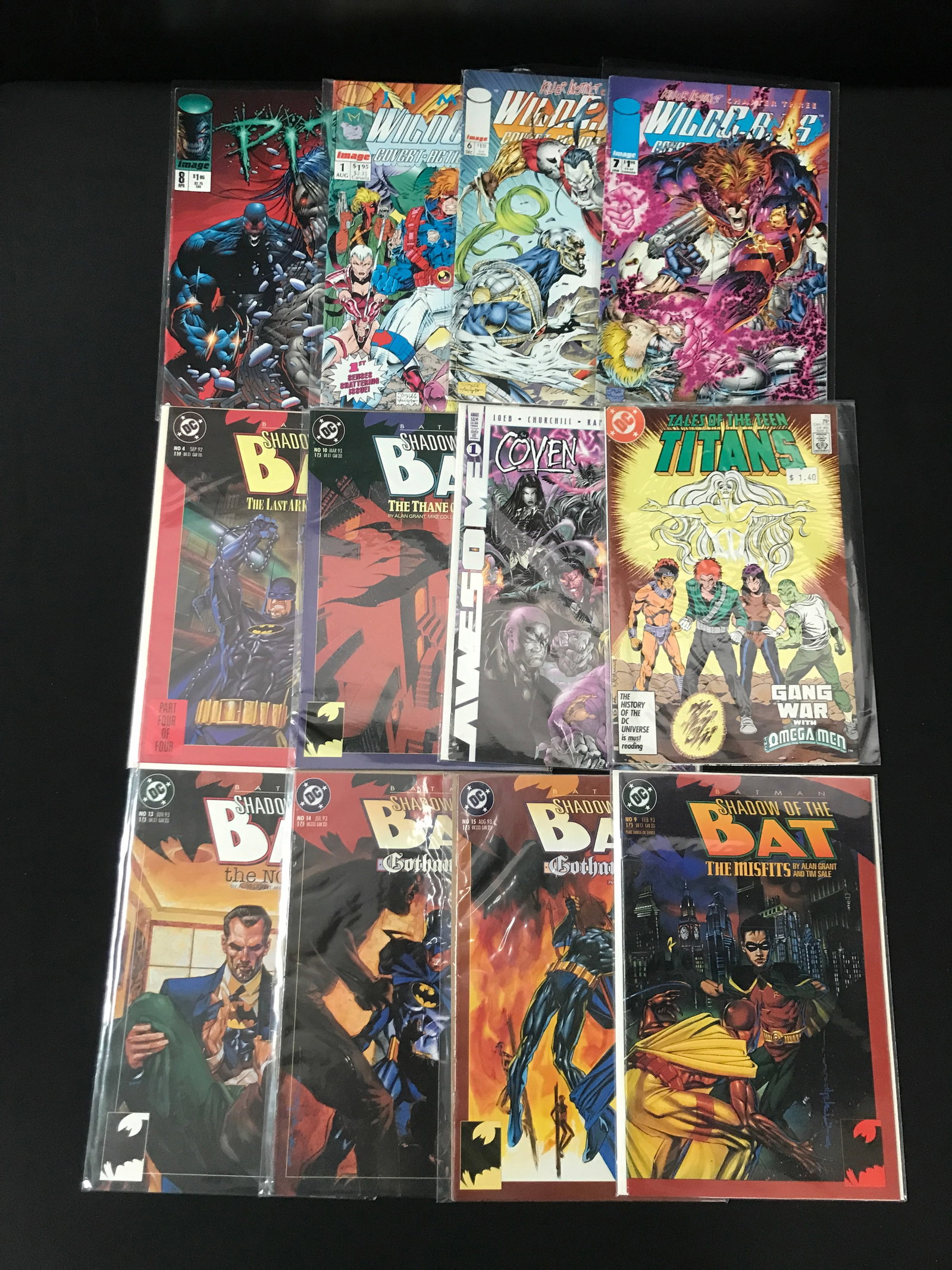LOT OF 12 MIXED TITLE COMICS - DC AND IMAGE COMICS (1 of 1)