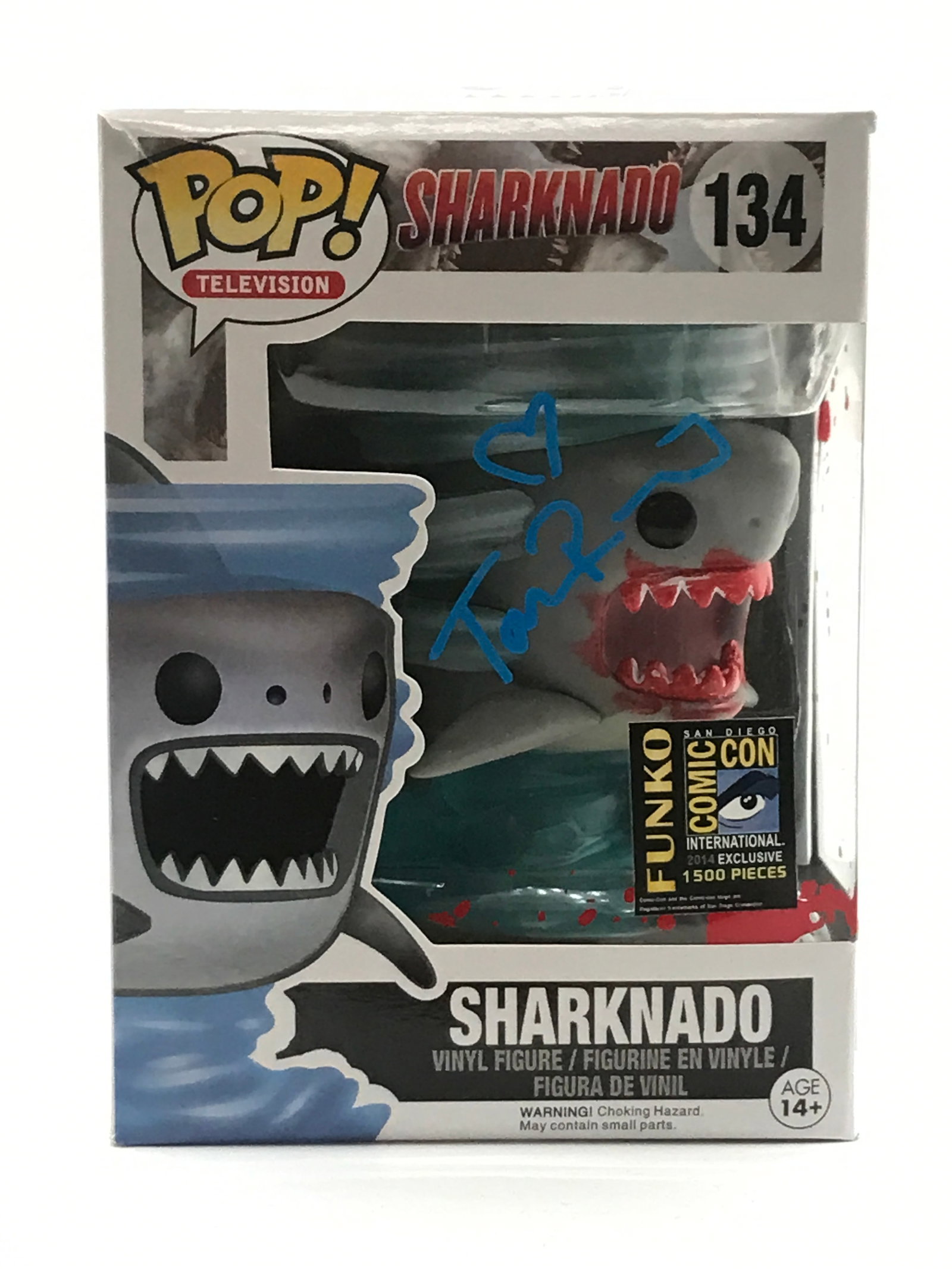 TARA REID SIGNED SHARKNADO FUNKO POP - WWOC COA: Prices are in Canadian dollars