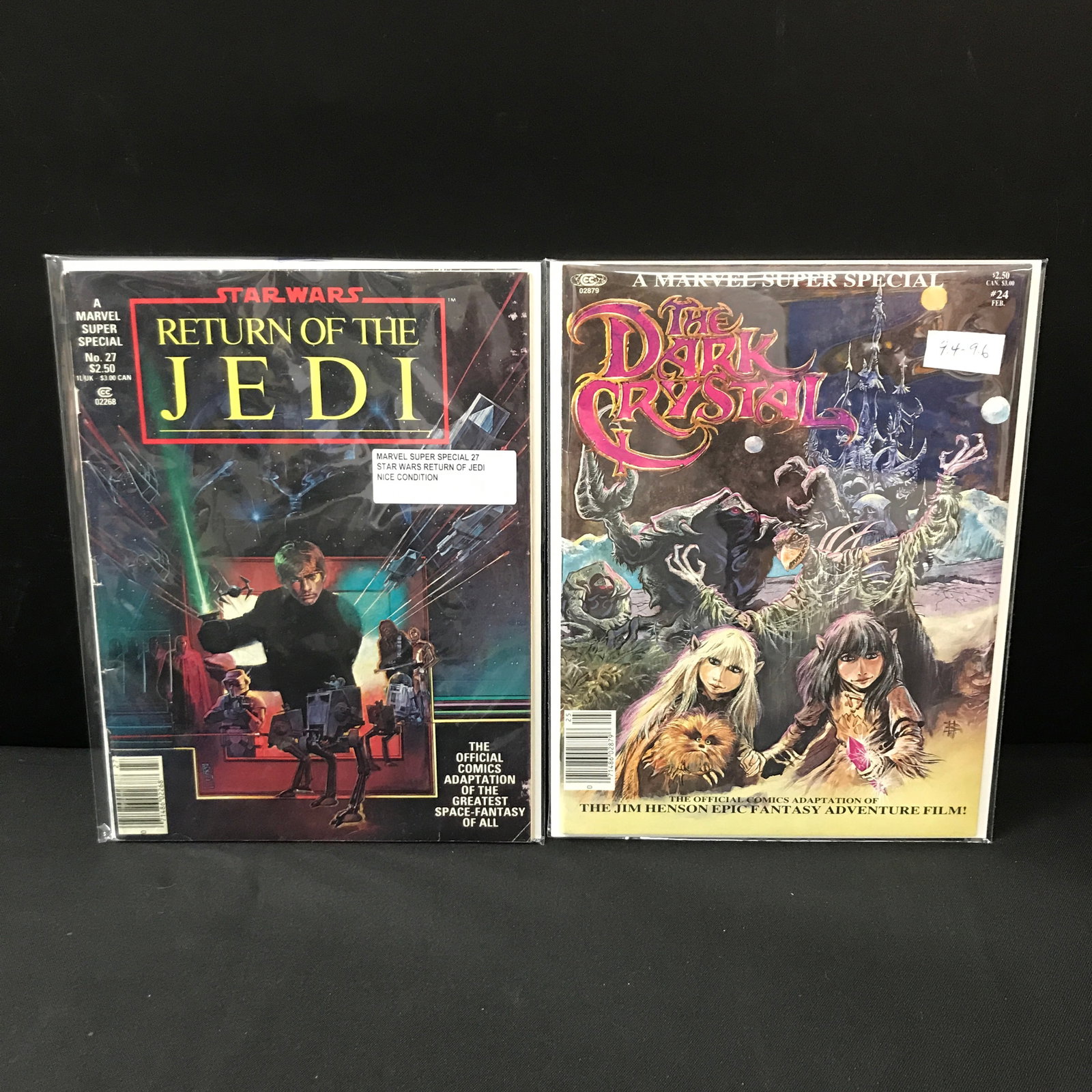 LOT OF 2 MIXED TITLE COMICS - VARIOUS PUBLISHERS: Prices are in Canadian dollars