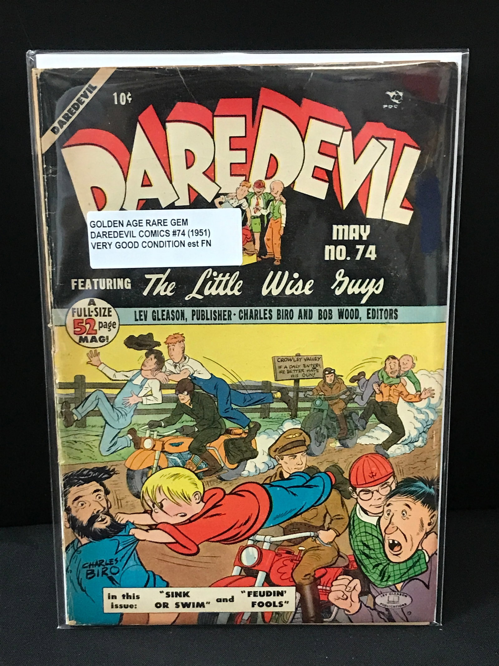 DAREDEVIL COMICS #74 (1951) (1 of 1)
