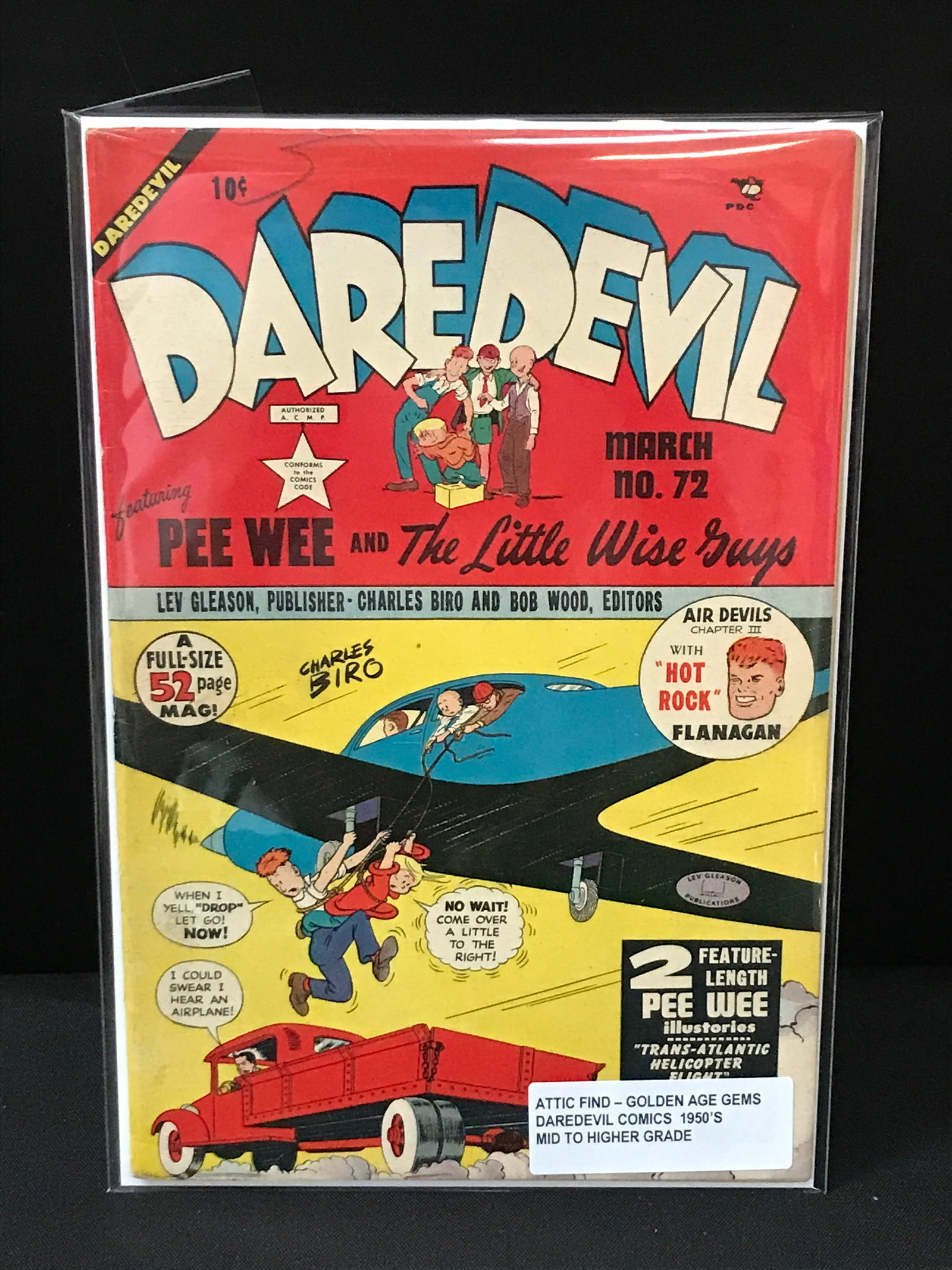 DAREDEVIL COMICS #72 (1950'S) (1 of 1)