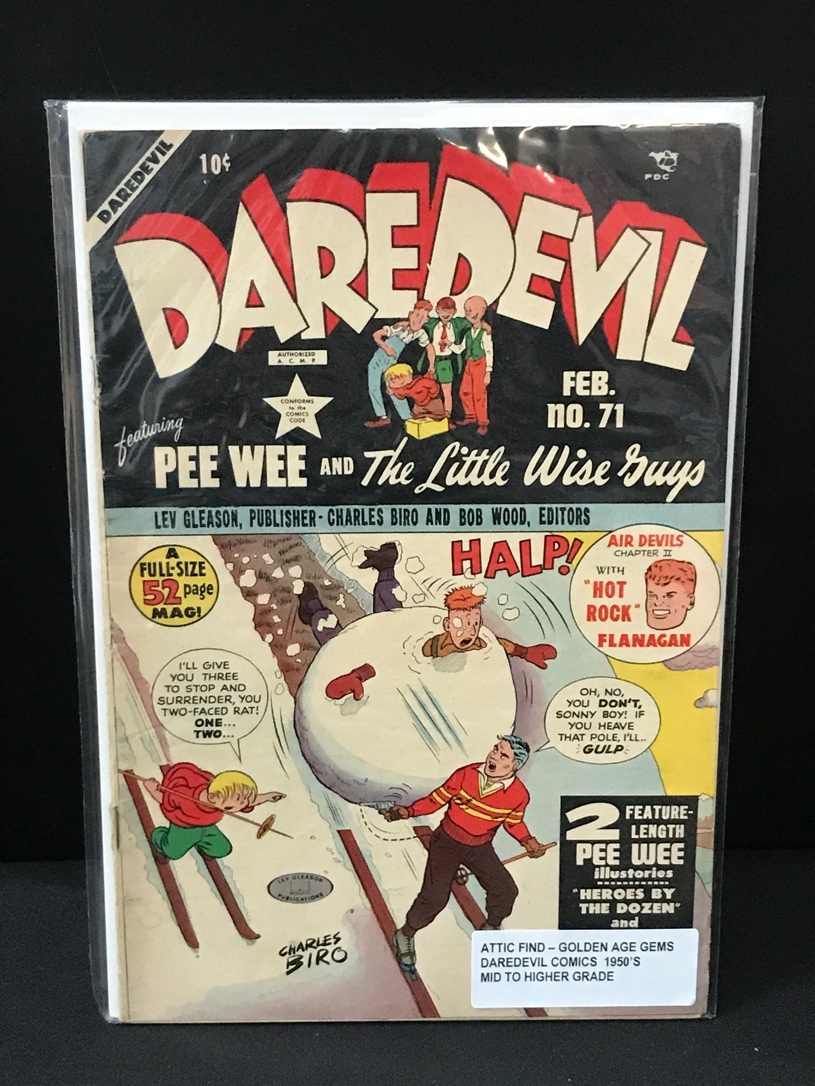 DAREDEVIL COMICS #71 (1950'S) (1 of 1)