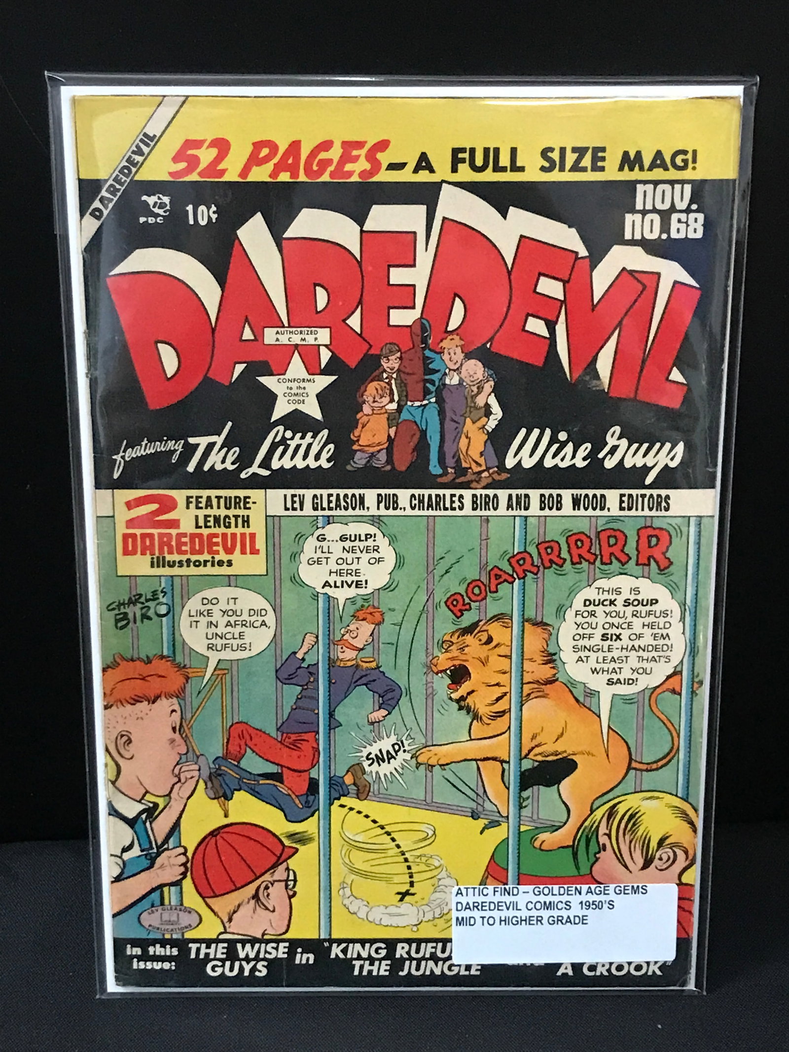 DAREDEVIL COMICS #68 (1950'S) (1 of 1)