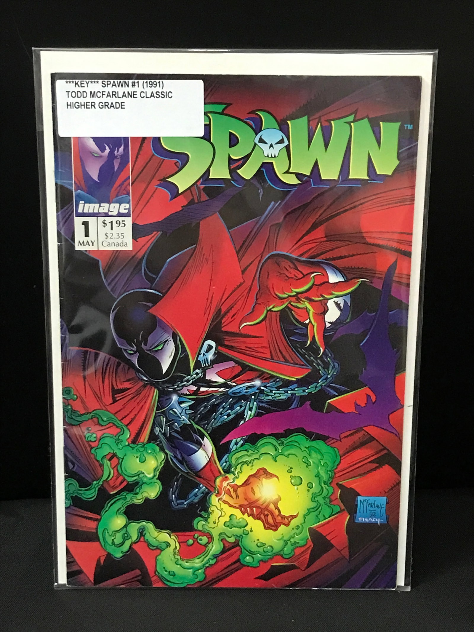 SPAWN #1 (1991) - IMAGE COMICS (1 of 1)