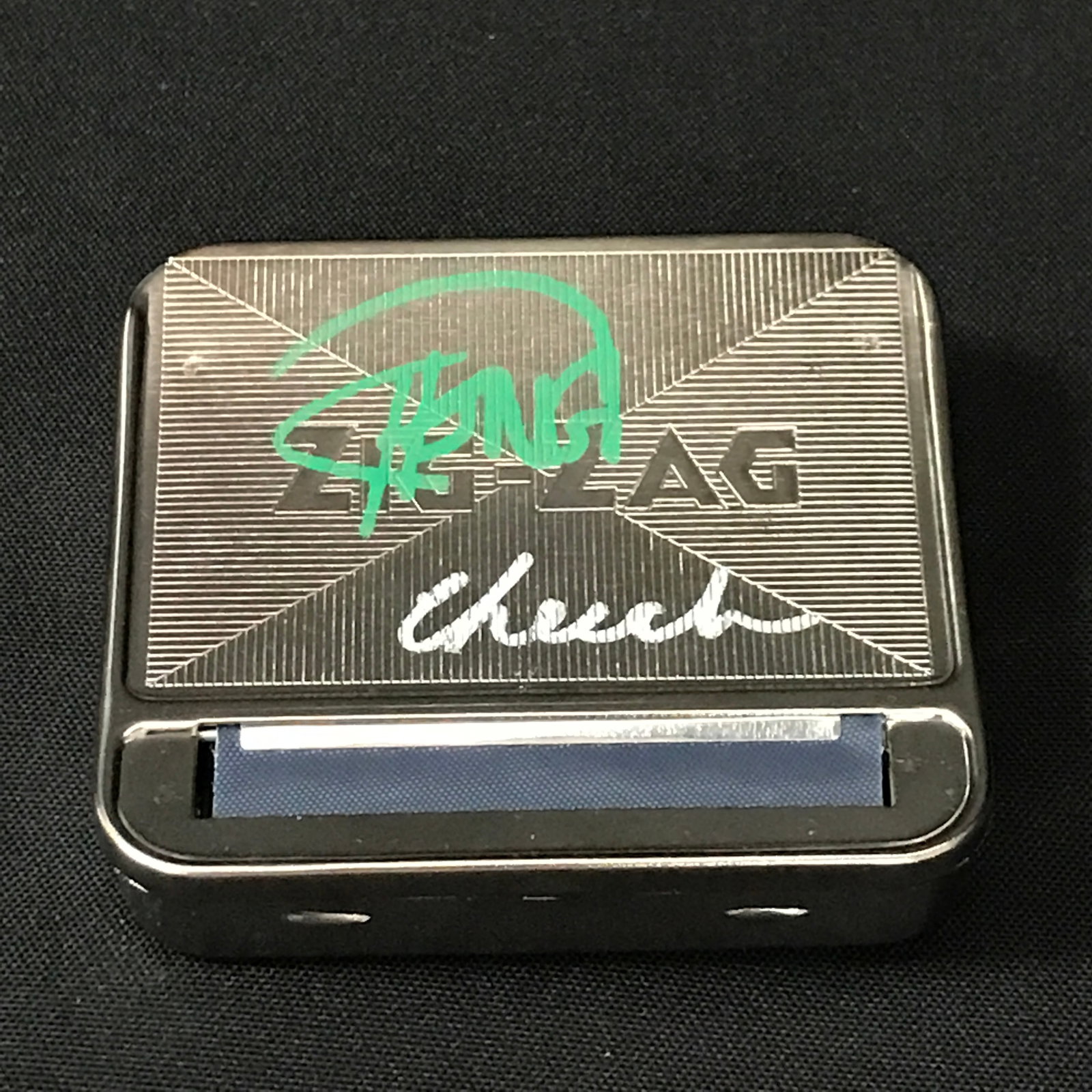 CHEECH AND CHONG SIGNED ROLLING TIN - KB COA: Prices are in Canadian dollars