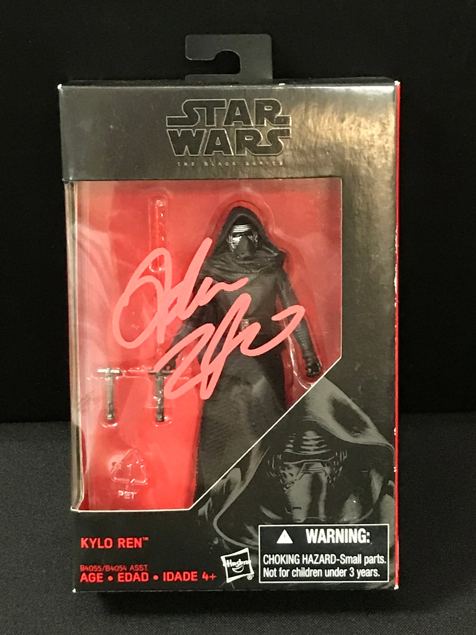 ADAM DRIVER SIGNED KYLO REN ACTION FIGURE - KB COA (1 of 1)