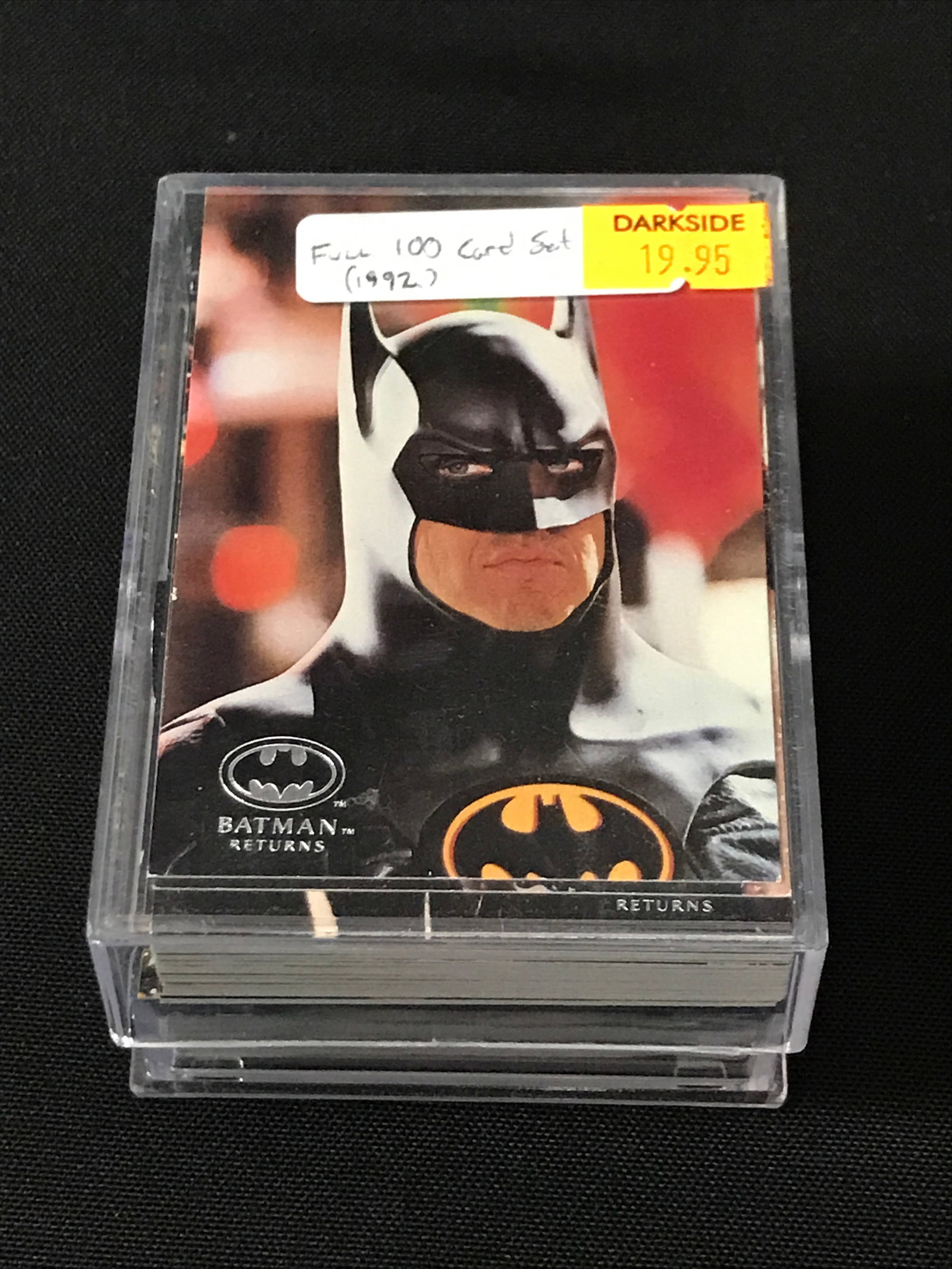 1992 BATMAN FULL 100 CARD SET: Prices are in Canadian dollars