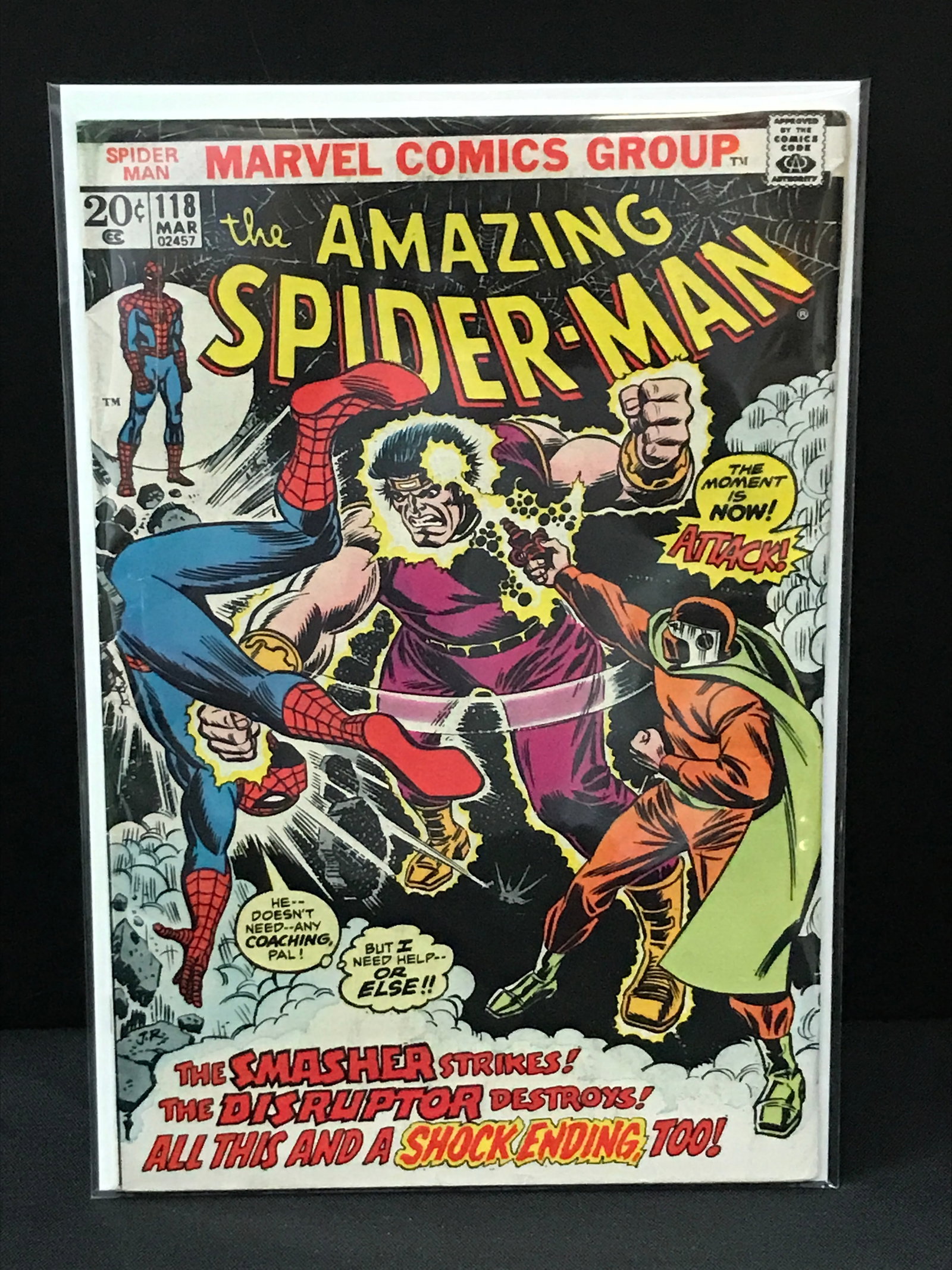 THE AMAZING SPIDERMAN #118 - MARVEL COMICS (1 of 1)