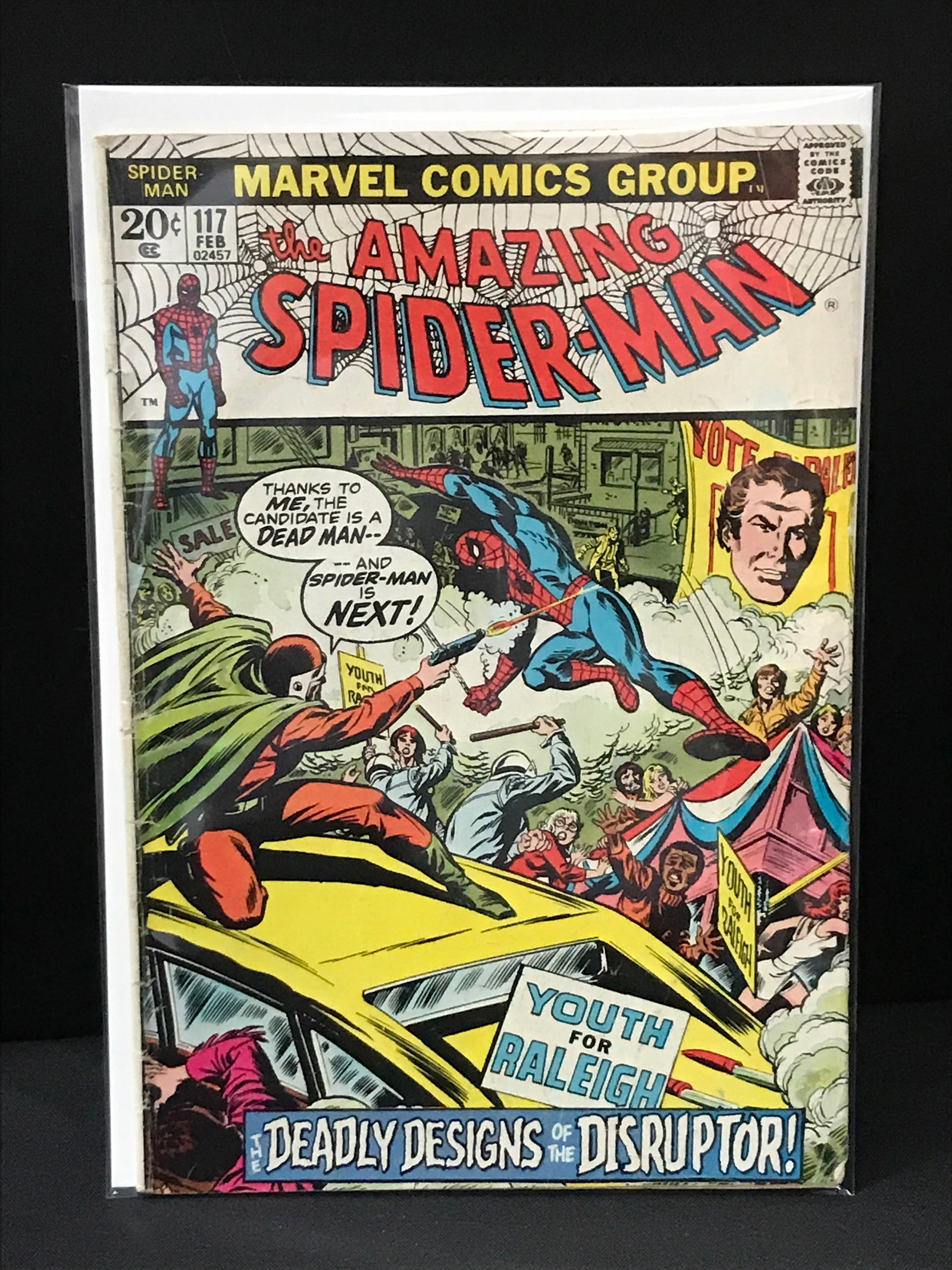 THE AMAZING SPIDERMAN #117 - MARVEL COMICS (1 of 1)