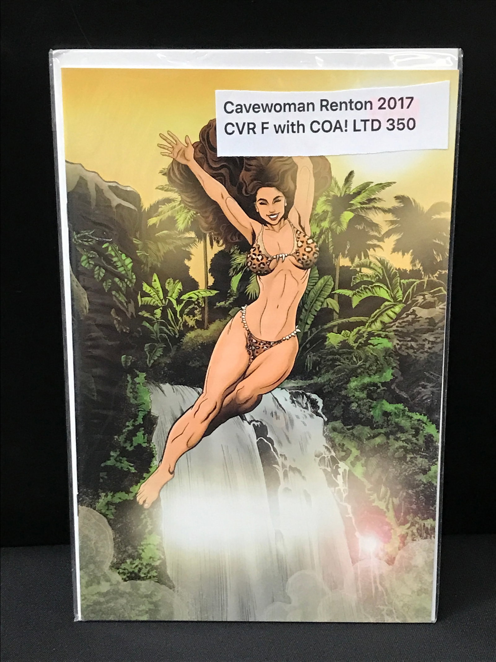 DESTINATION JUNGLE CAVEWOMAN - T.D RENTON SPECIAL EDITION COVER F LIMITED TO 375 COPIES- WITH COA: Prices are in Canadian dollars