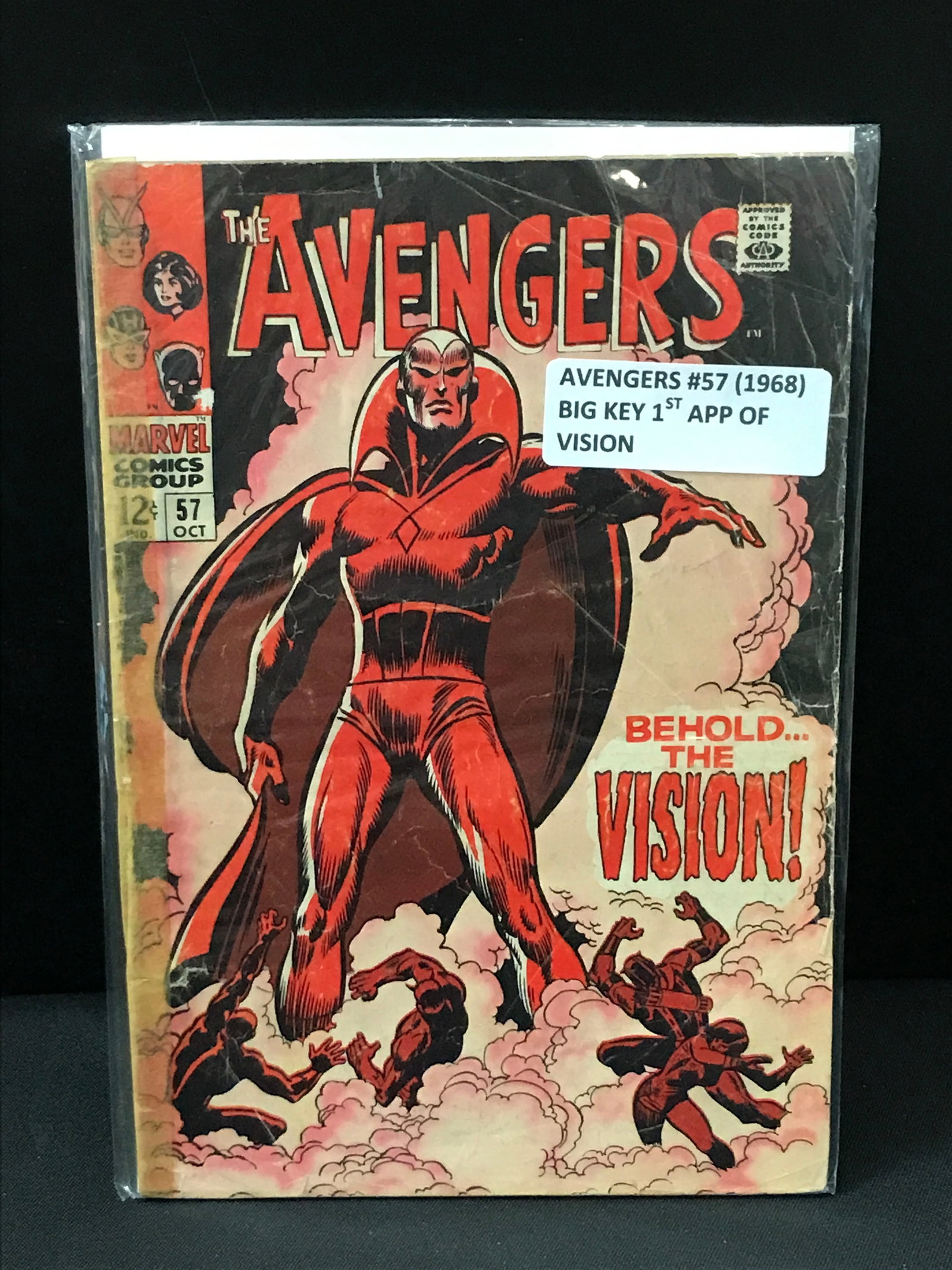 AVENGERS #57 (1968) 1ST APP OF VISION - MARVEL COMICS (1 of 1)