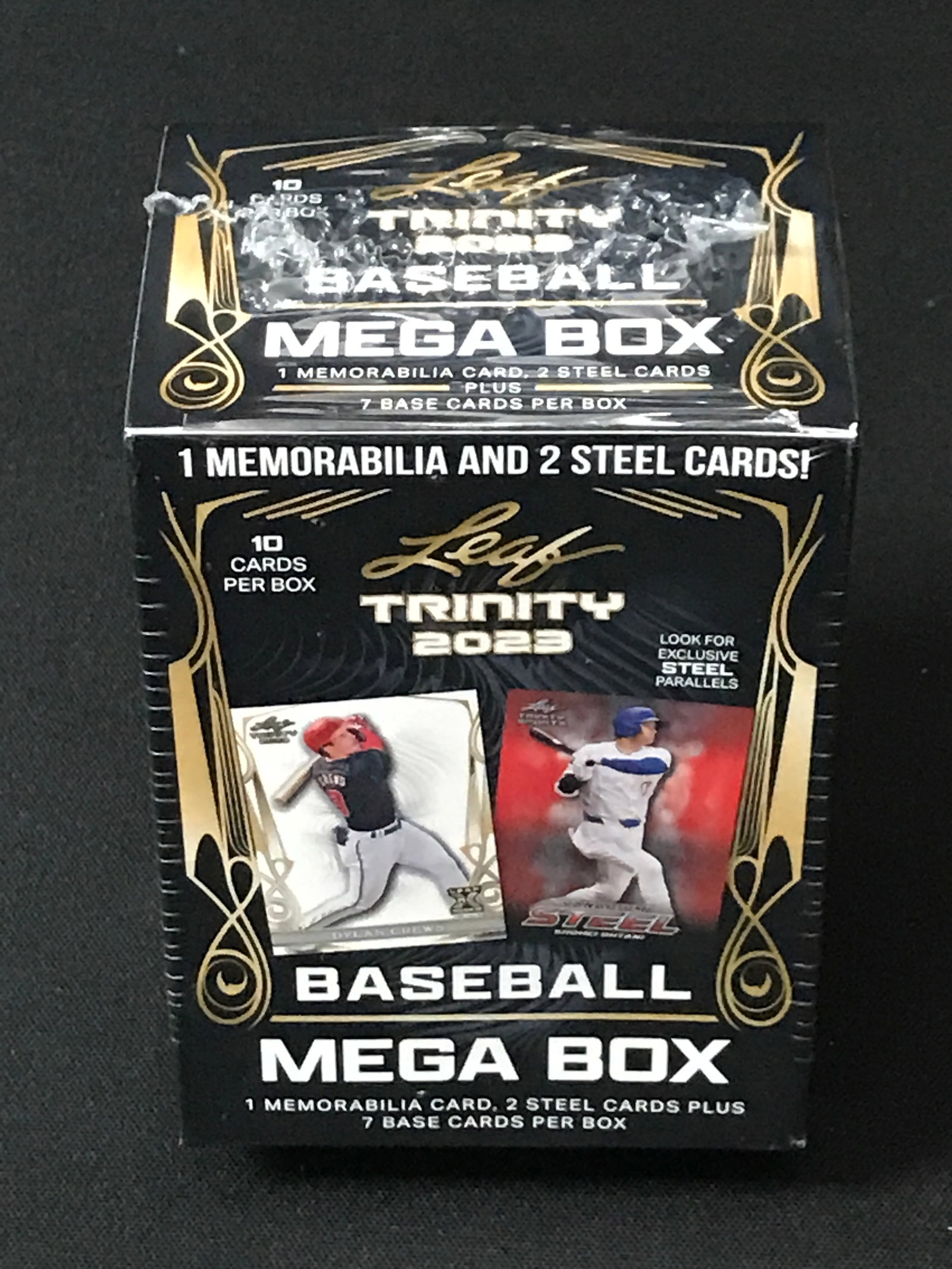 LEAF TRINITY 2023 SEALED MEGA TRADINF CARD BOX (1 of 1)