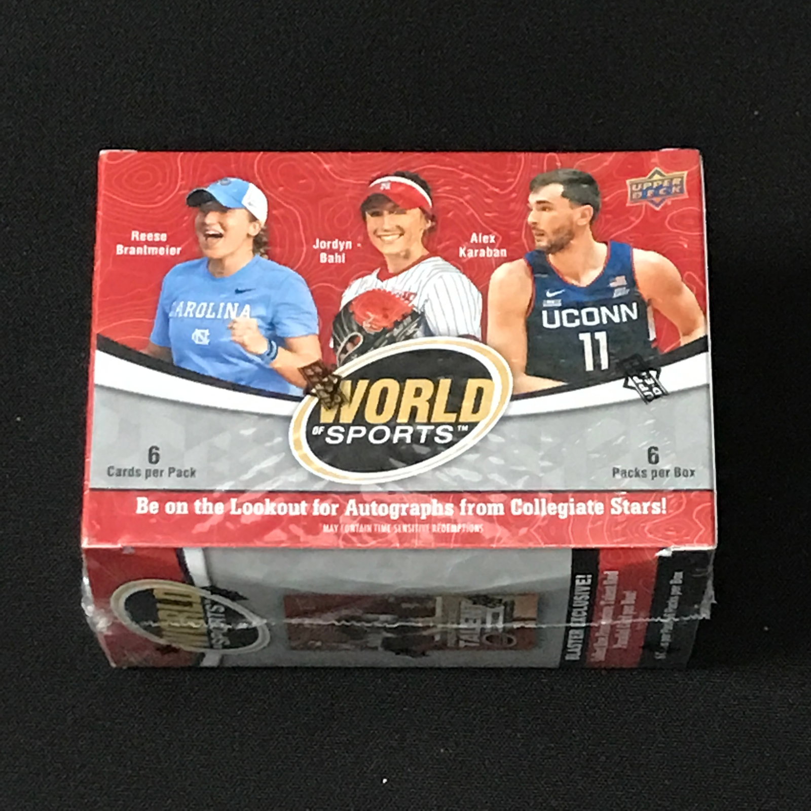UPPER DECK WORLD OF SPORTS SEALED TRADING CARD BOX (1 of 1)