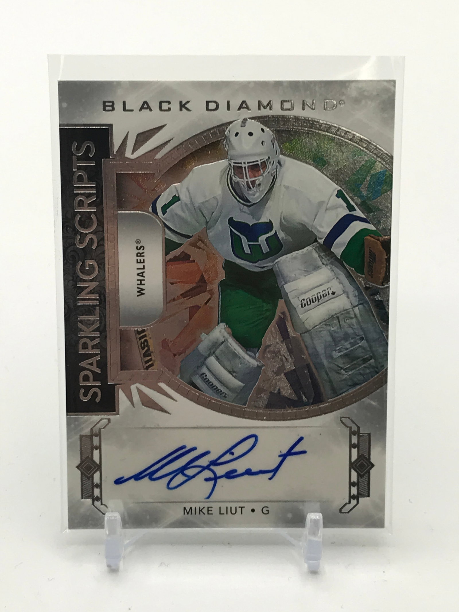 2019-20 UPPER DECK BLACK DIAMOND HOCKEY MIKE LIUT SIGNED TRADING CARD: Prices are in Canadian dollars