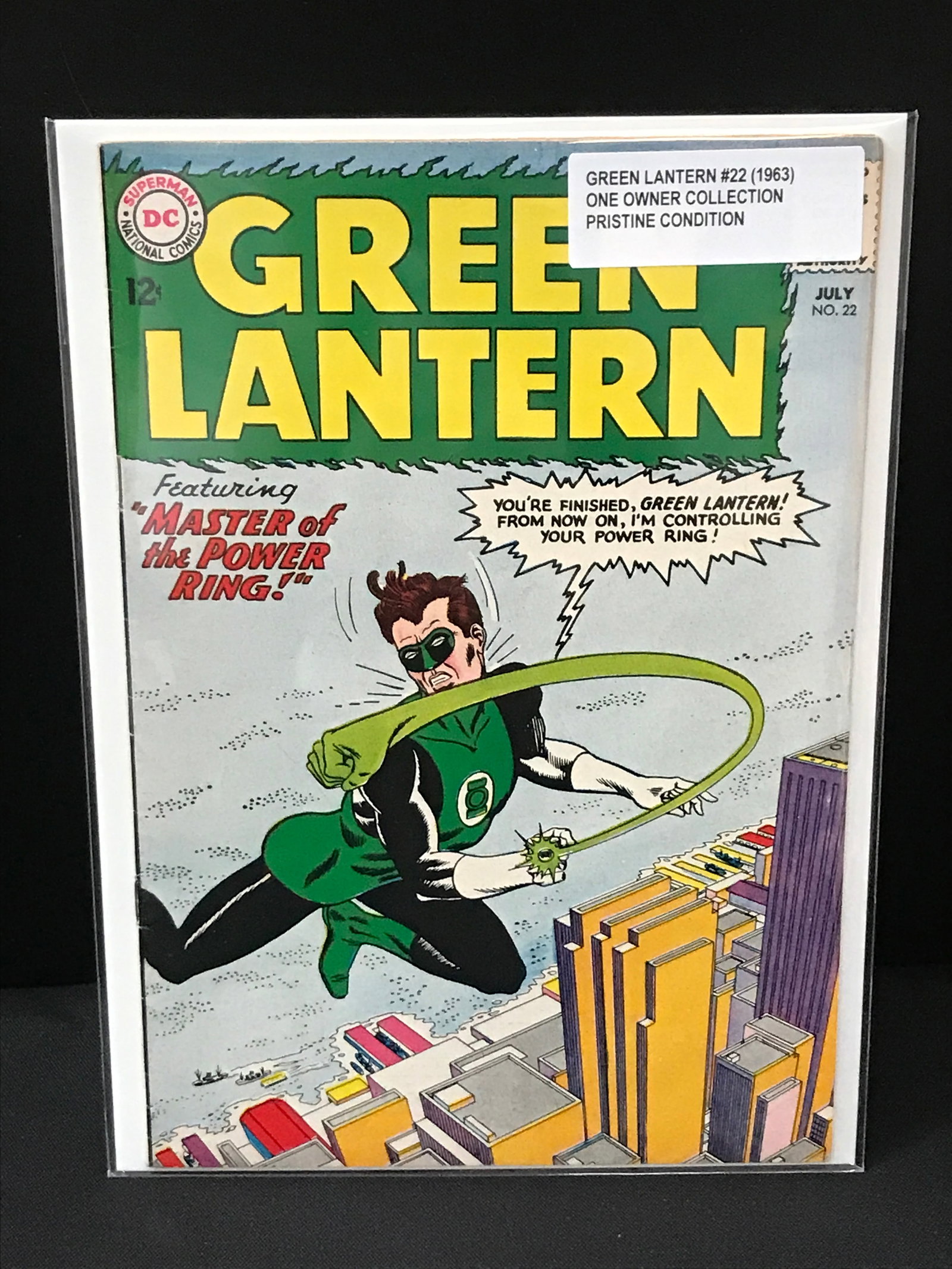 GREEN LANTERN #22 (1963) ONE OWNER COLLECTION - DC COMICS (1 of 1)