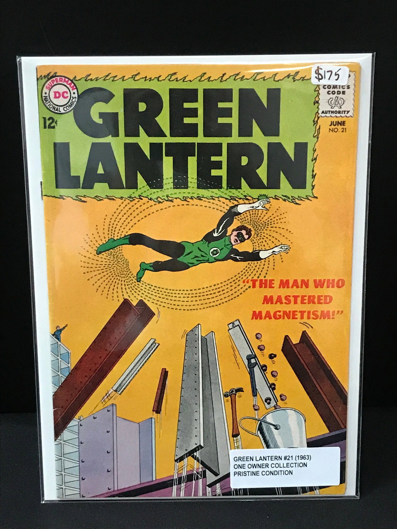 GREEN LANTERN #21 (1963) ONE OWNER COLLECTION - DC COMICS (1 of 1)