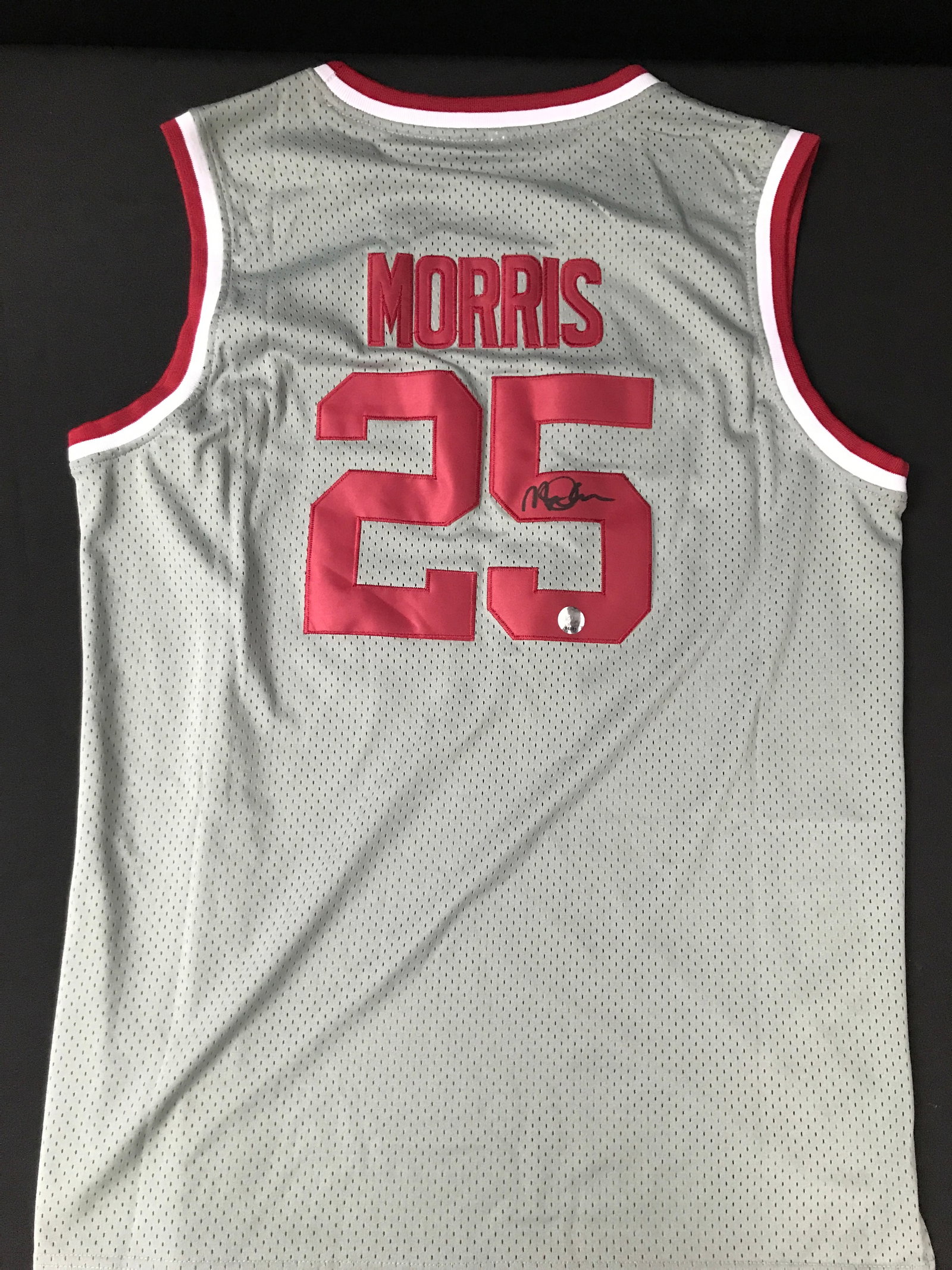 MARK-PAUL GOSSELAAR SIGNE BAYSIDE BASKETBALL JERSEY - KB COA (1 of 3)