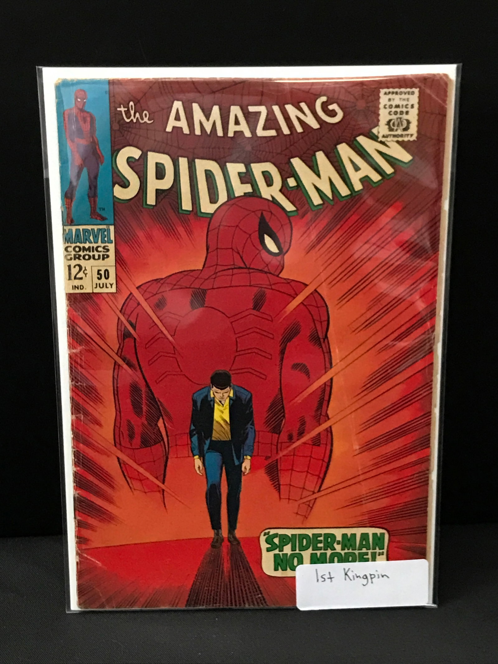THE AMAZING SPIDERMAN #50 1ST KINGPIN - MARVEL COMICS (1 of 1)