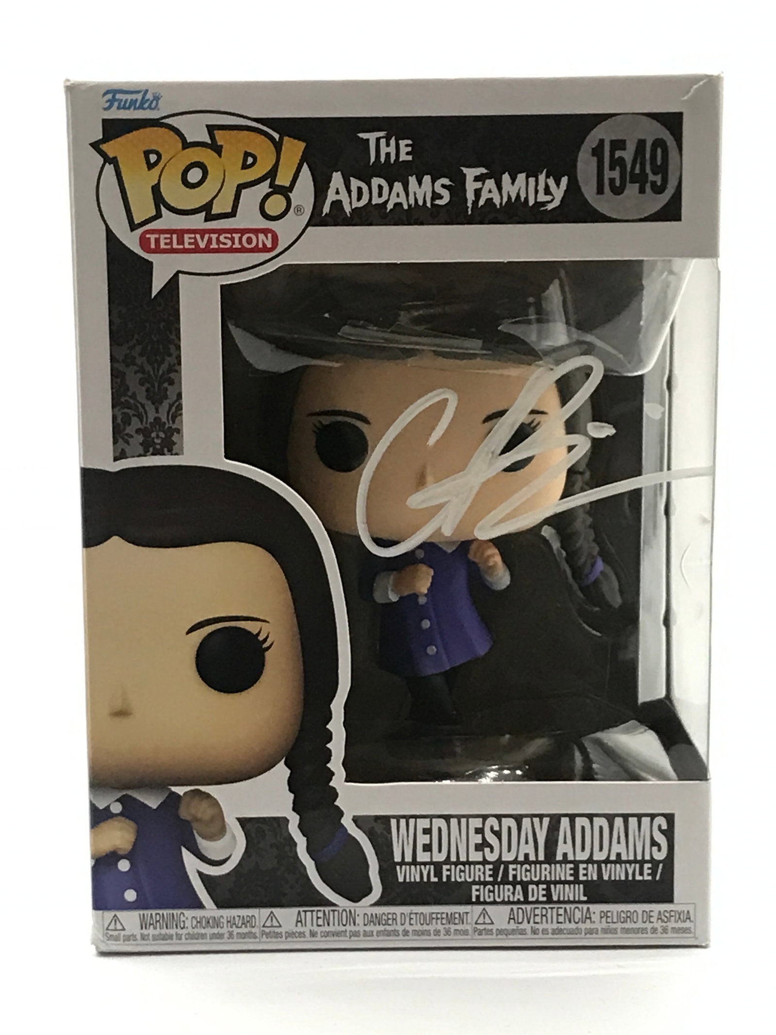 CHRISTINA RICCI SIGNED WEDNESDAY ADDAMS FUNKO POP - WWOC COA (1 of 2)