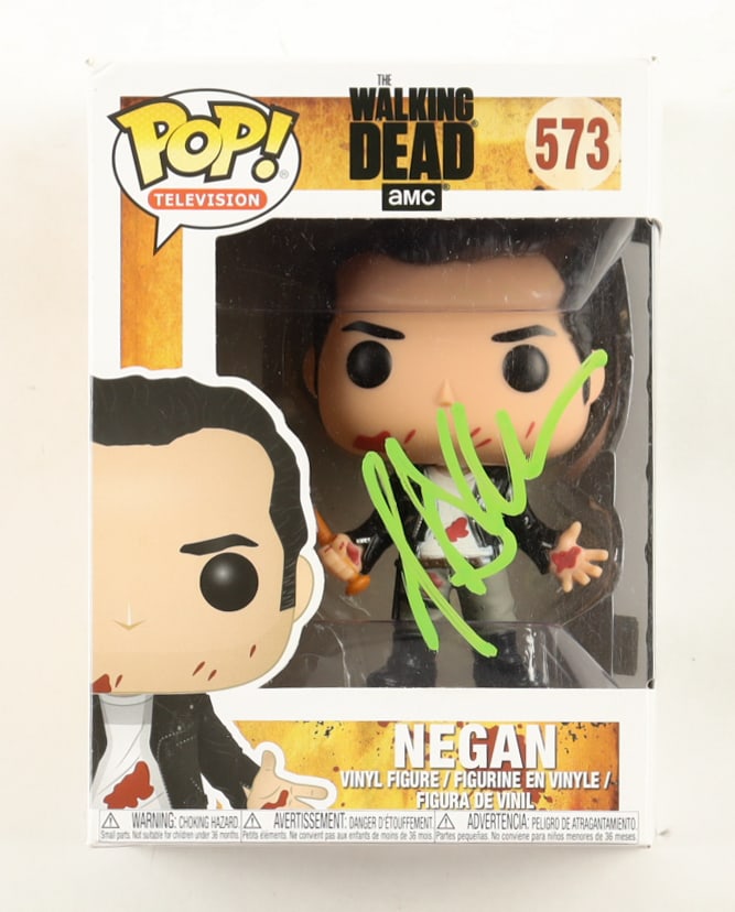 JEFFREY DEAN MORGAN SIGNED NEEGAN WALKING DEAD FUNKO POP - BECKETT COA: Prices are in Canadian dollars