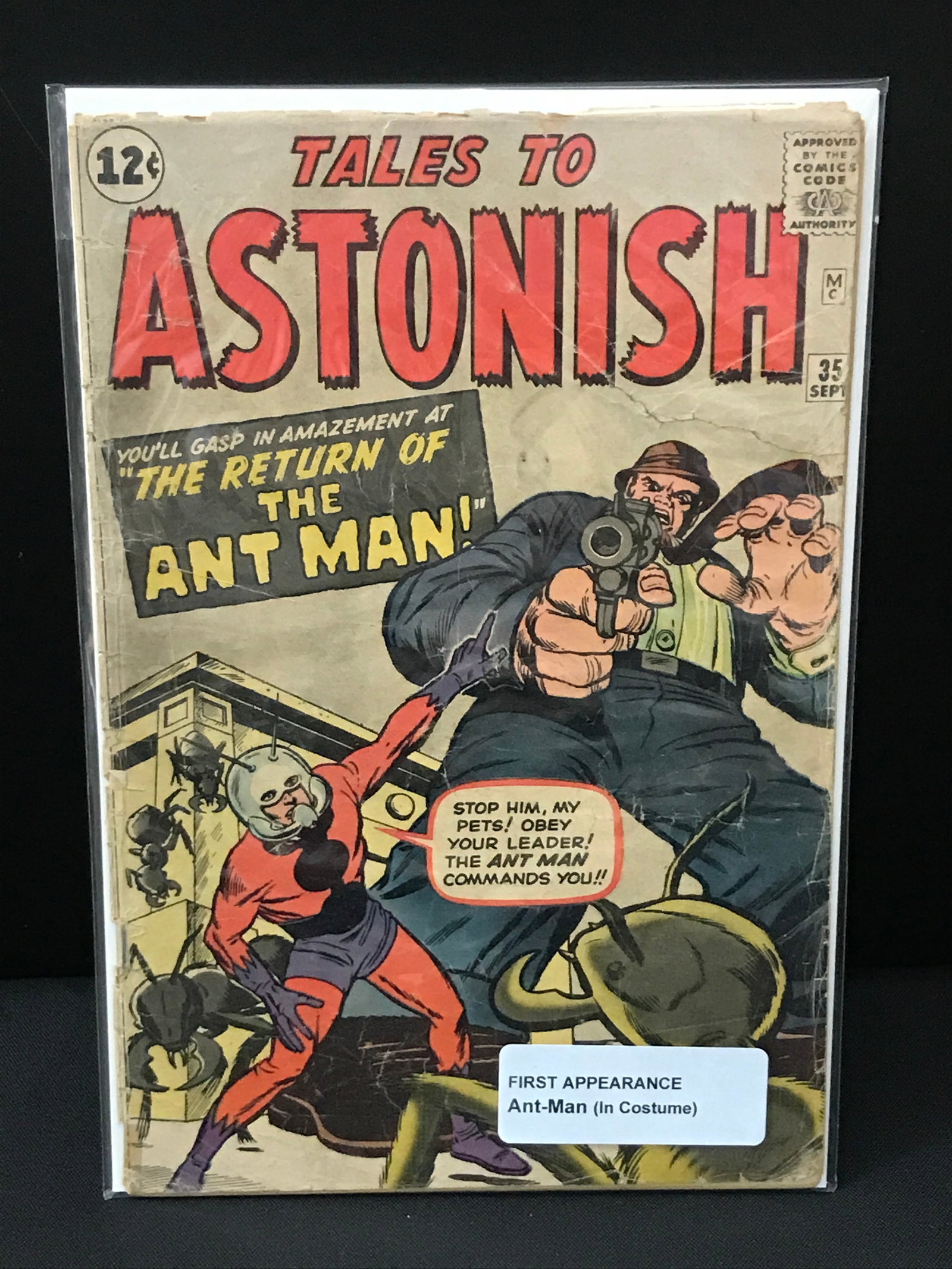 TALES TO ASTONISH #35 1ST ANTMAN IN COSTUME - MARVEL COMICS (1 of 1)