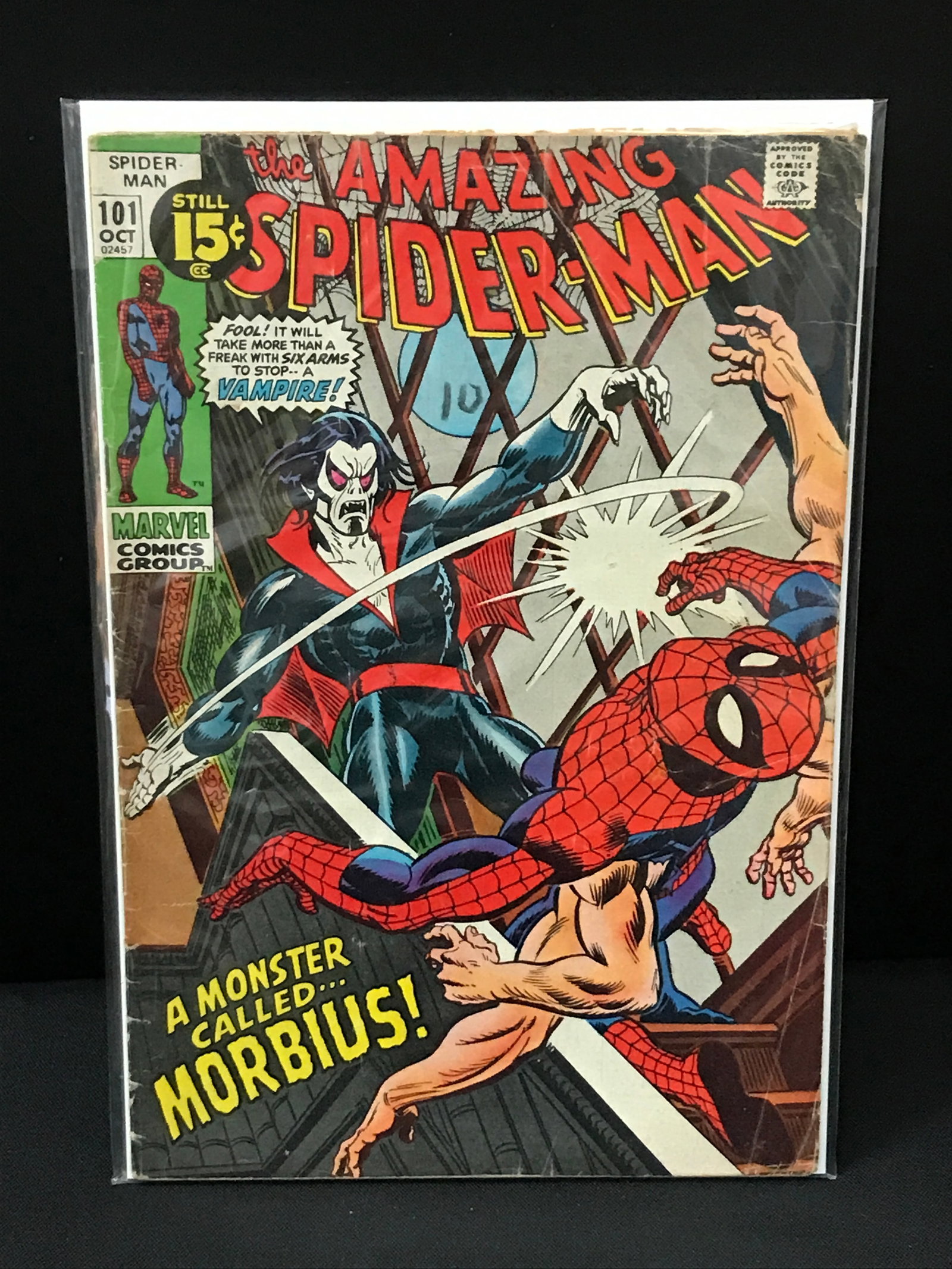 THE AMAZING SPIDERMAN #101 - MARVEL COMICS (1 of 1)