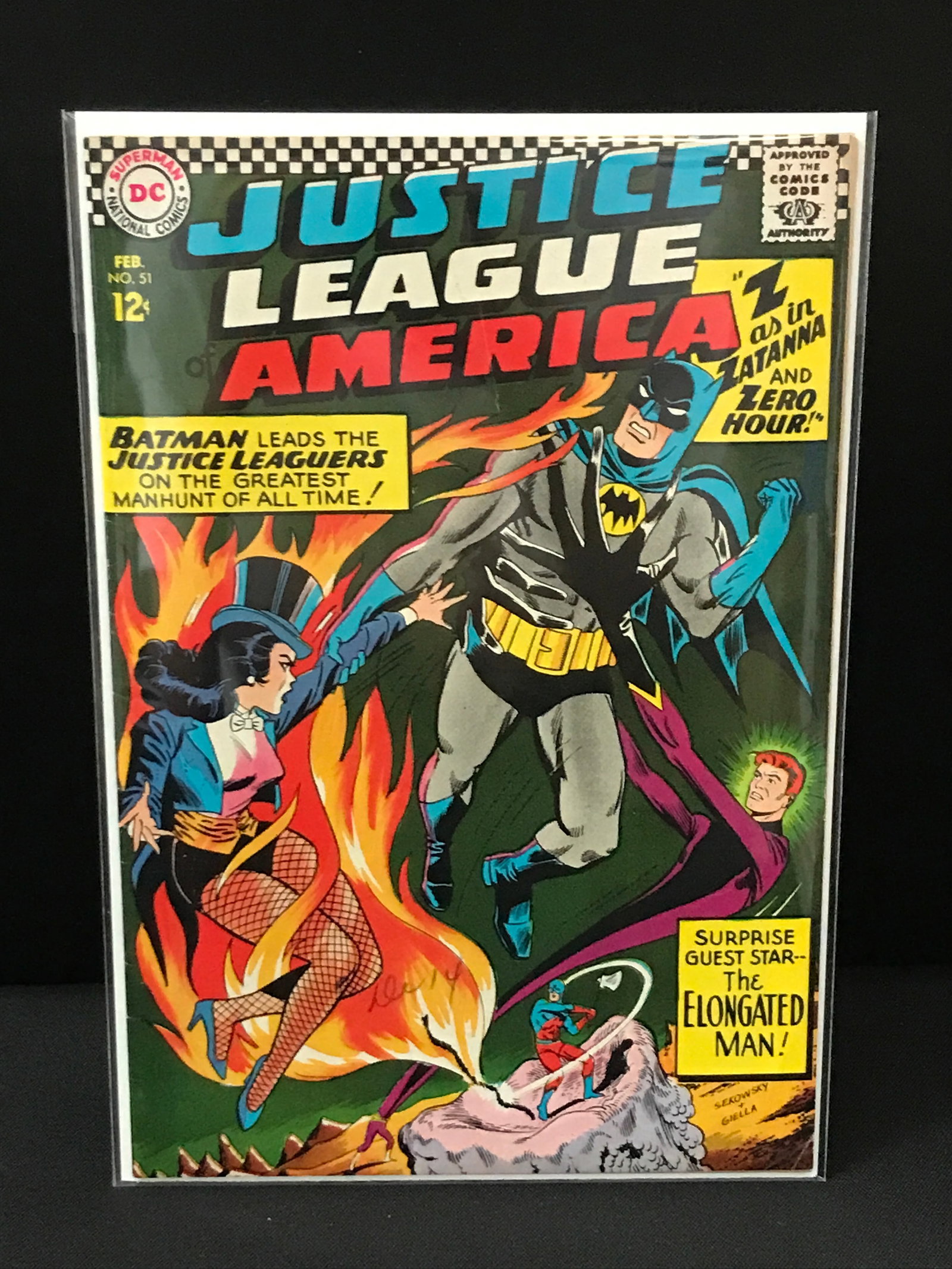 JUSTICE LEAGUE OF AMERICA #51 - DC COMICS: Prices are in Canadian dollars