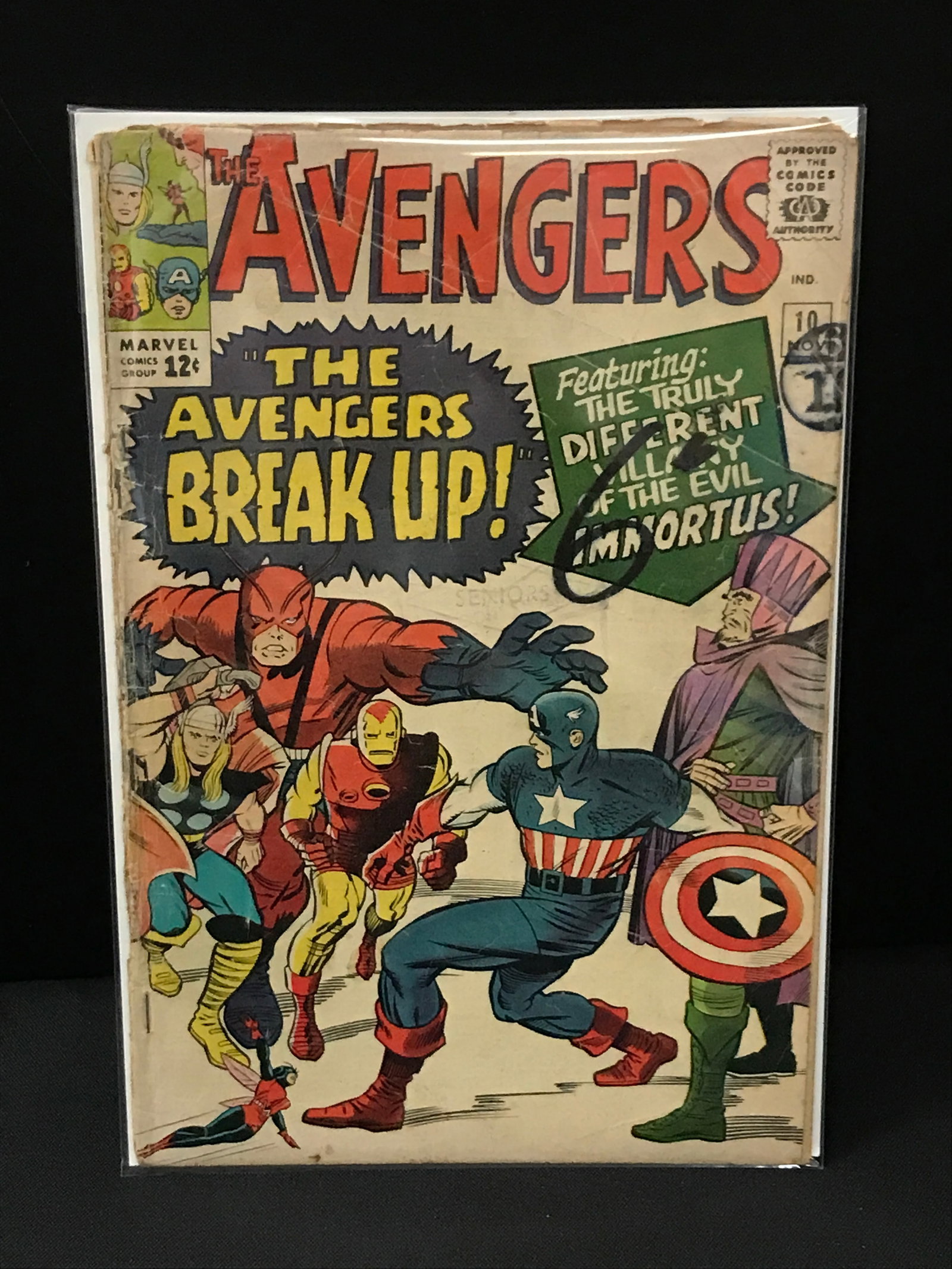 THE AVENGERS #10 - MARVEL COMICS (1 of 1)