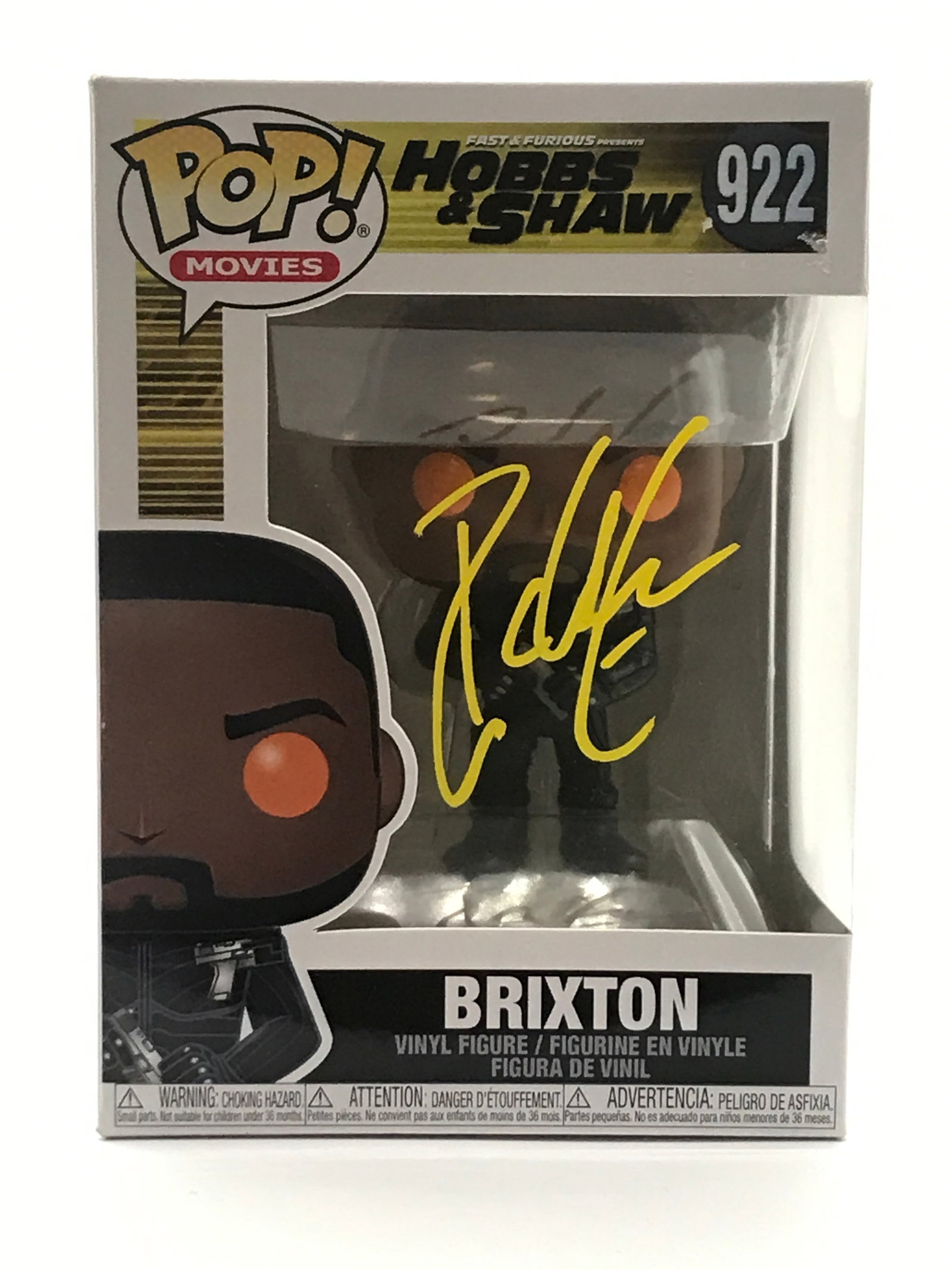 IDRIS ELBA SIGNED BRIXTON FUNKO POP - KB COA (1 of 2)