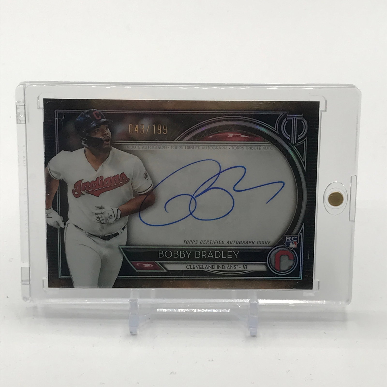 2020 TOPPS TRIBUTE BASEBALL BOBBY BRADLEY SIGNED TRADING CARD 043/199: Prices are in Canadian dollars