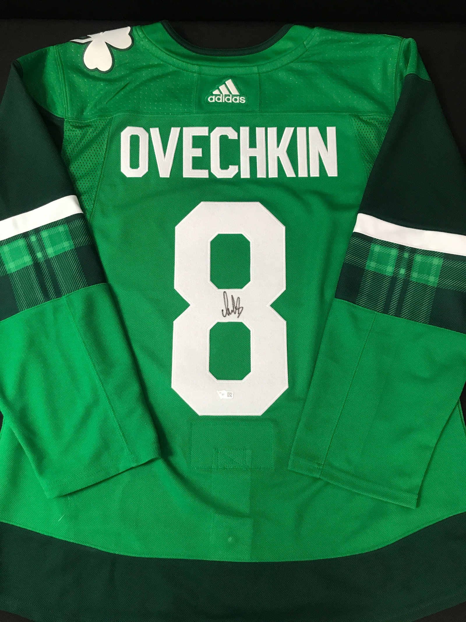 ALEXANDER OVECHKIN SIGNED WASHINGTON CAPITALS ST PATS PRO JERSEY - FANATICS COA: Prices are in Canadian dollars