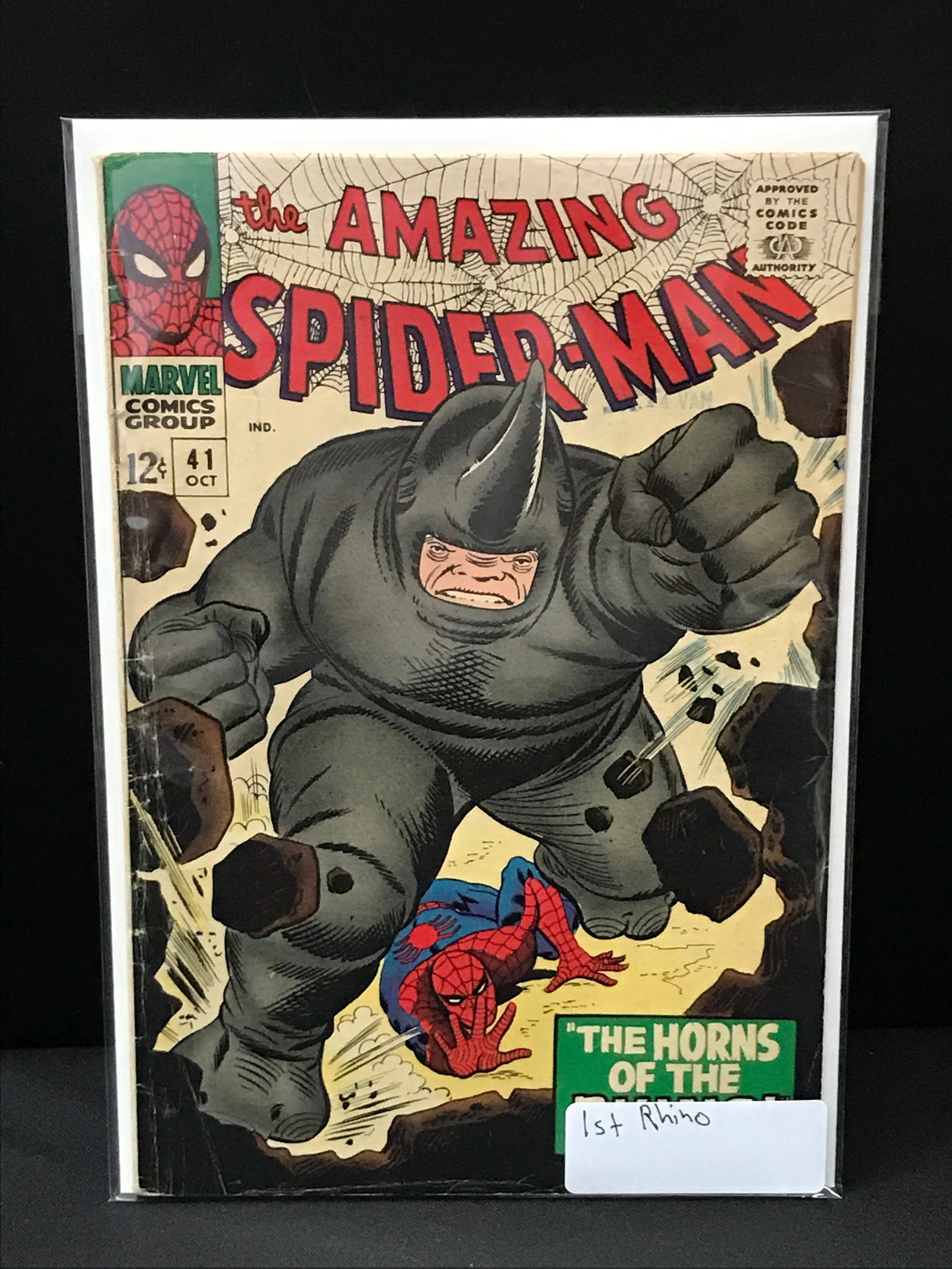 THE AMAZING SPIDERMAN #41 1ST RHINO - MARVEL COMICS: Prices are in Canadian dollars