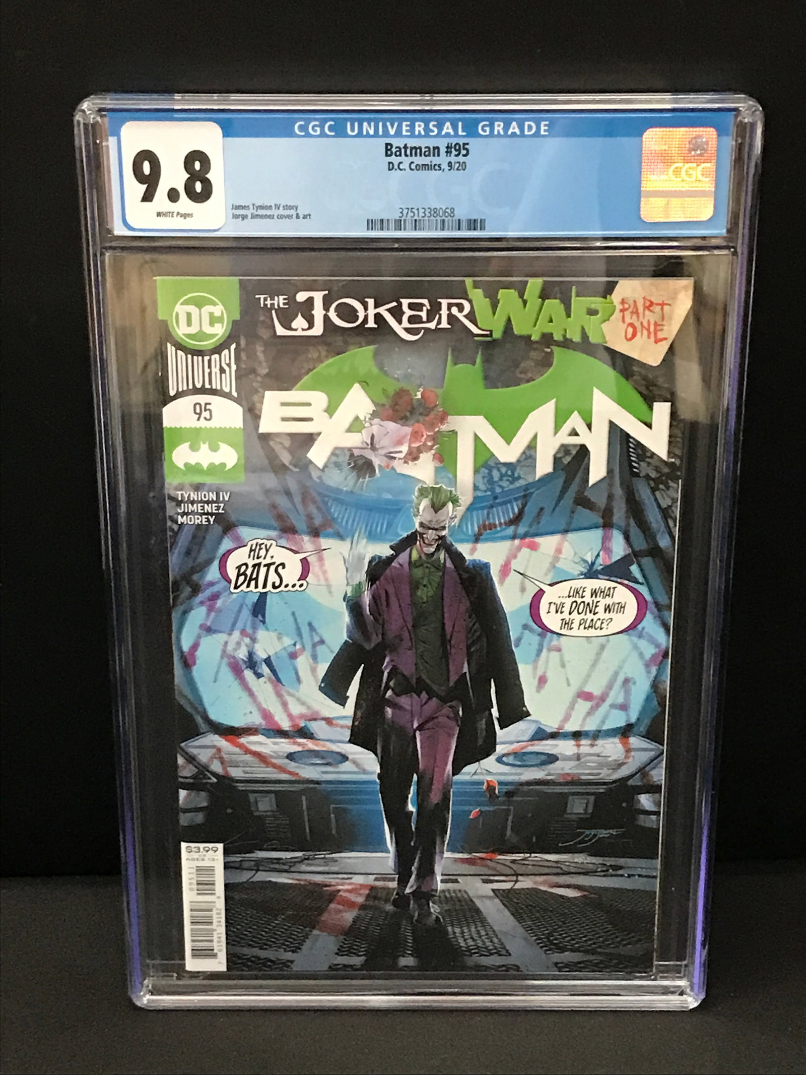 BATMAN #95 BY DC COMICS - CGC GRADE 9.8 (1 of 1)
