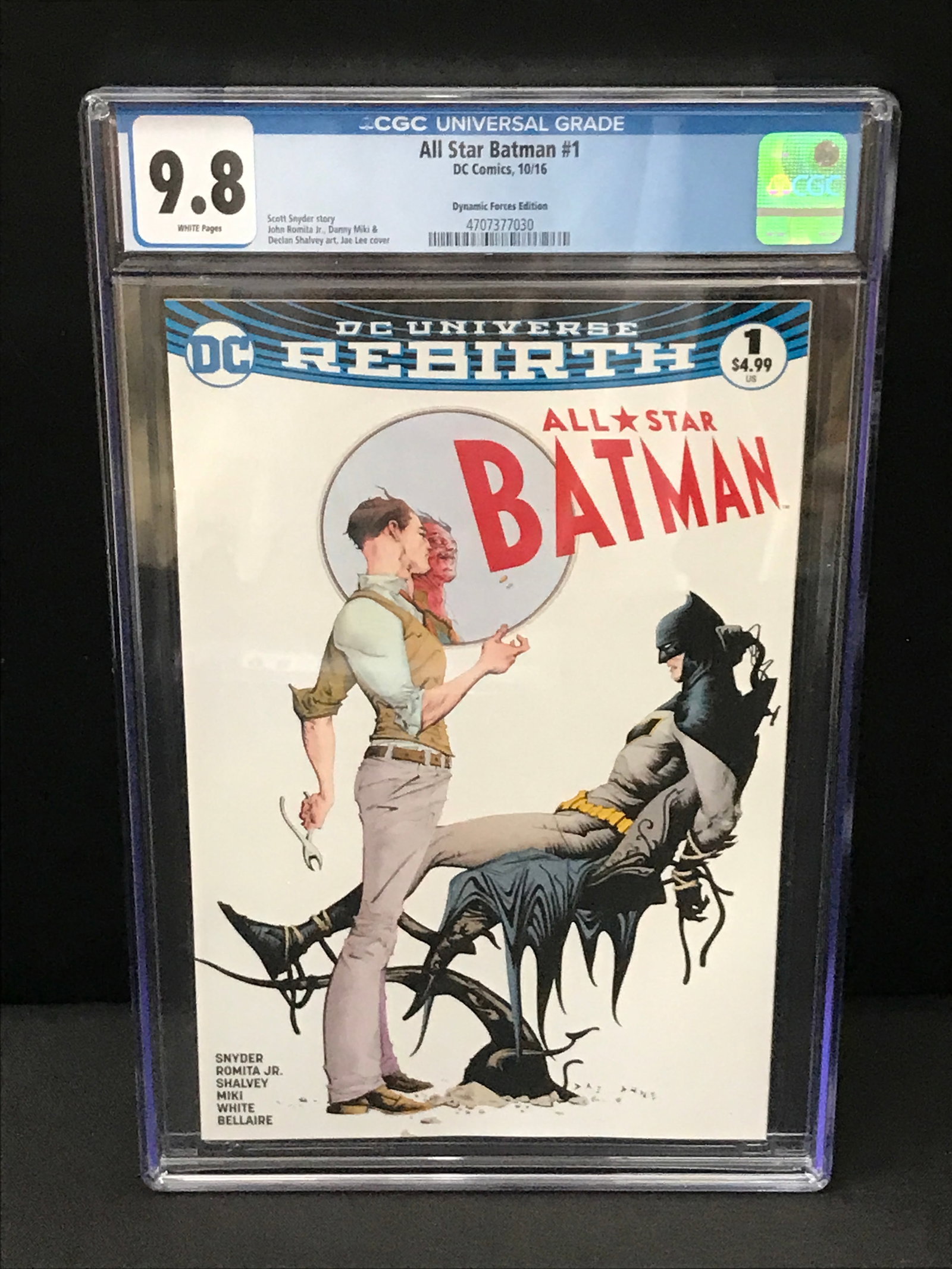 ALL STAR BATMAN #1 BY DC COMICS - CGC GRADE 9.8 (1 of 1)