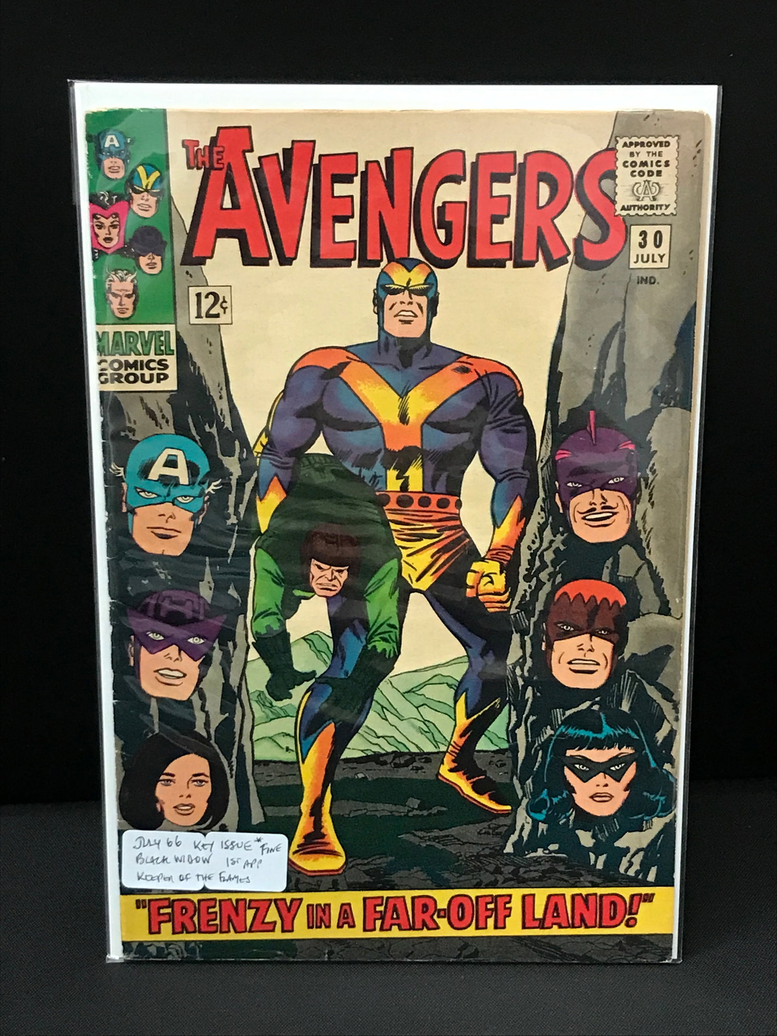 THE AVENGERS #30 (1966) 1ST APP KEEPER OF THE GAMES - MARVEL COMICS (1 of 1)
