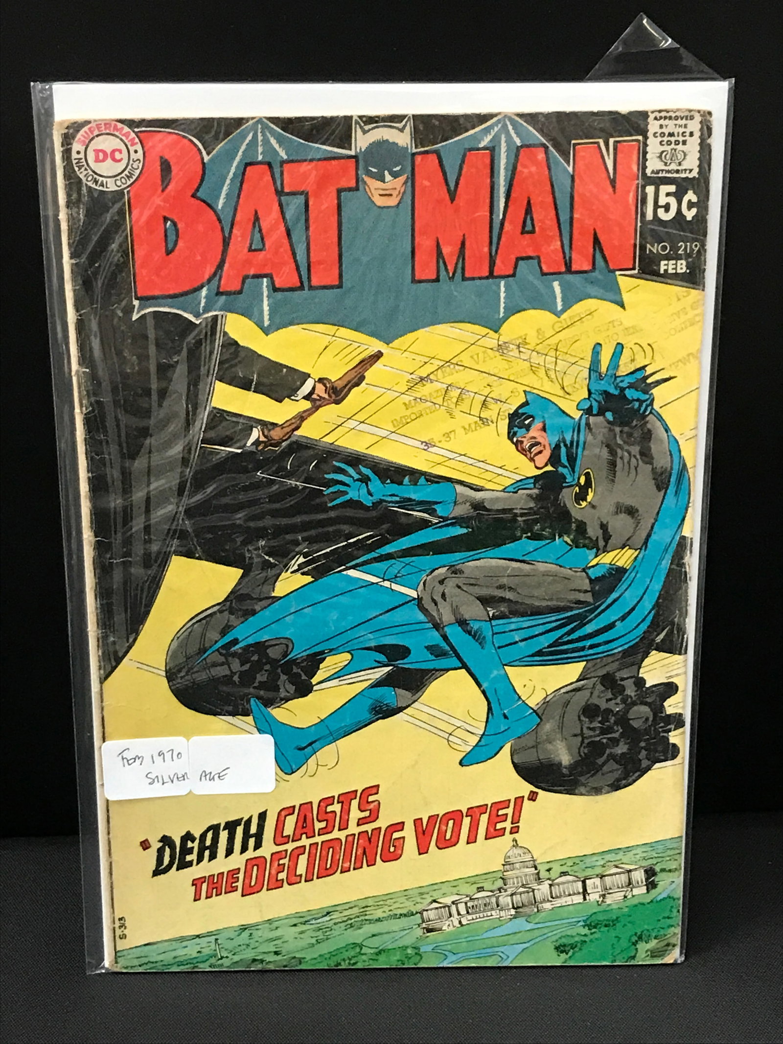 BATMAN #219 (1970) - DC COMICS (1 of 1)