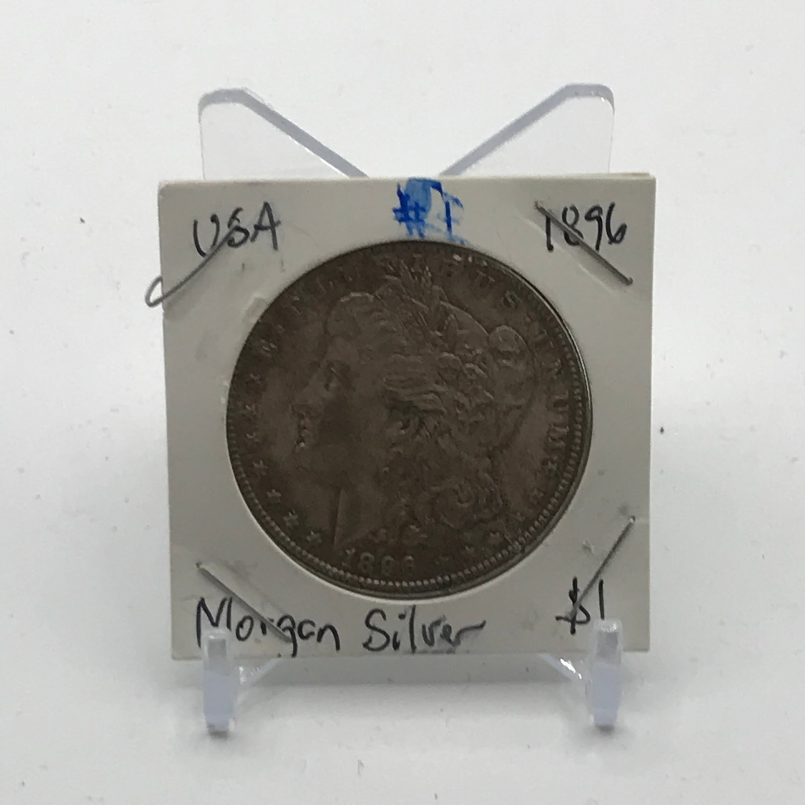 MORGAN SILVER DOLLAR - MINTED IN 1896 (1 of 2)
