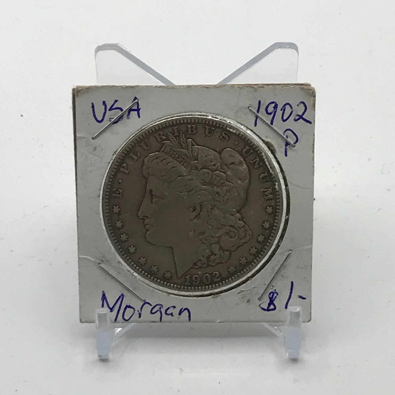 MORGAN SILVER DOLLAR - MINTED IN 1902 IN PHILADELPHIA: Prices are in Canadian dollars