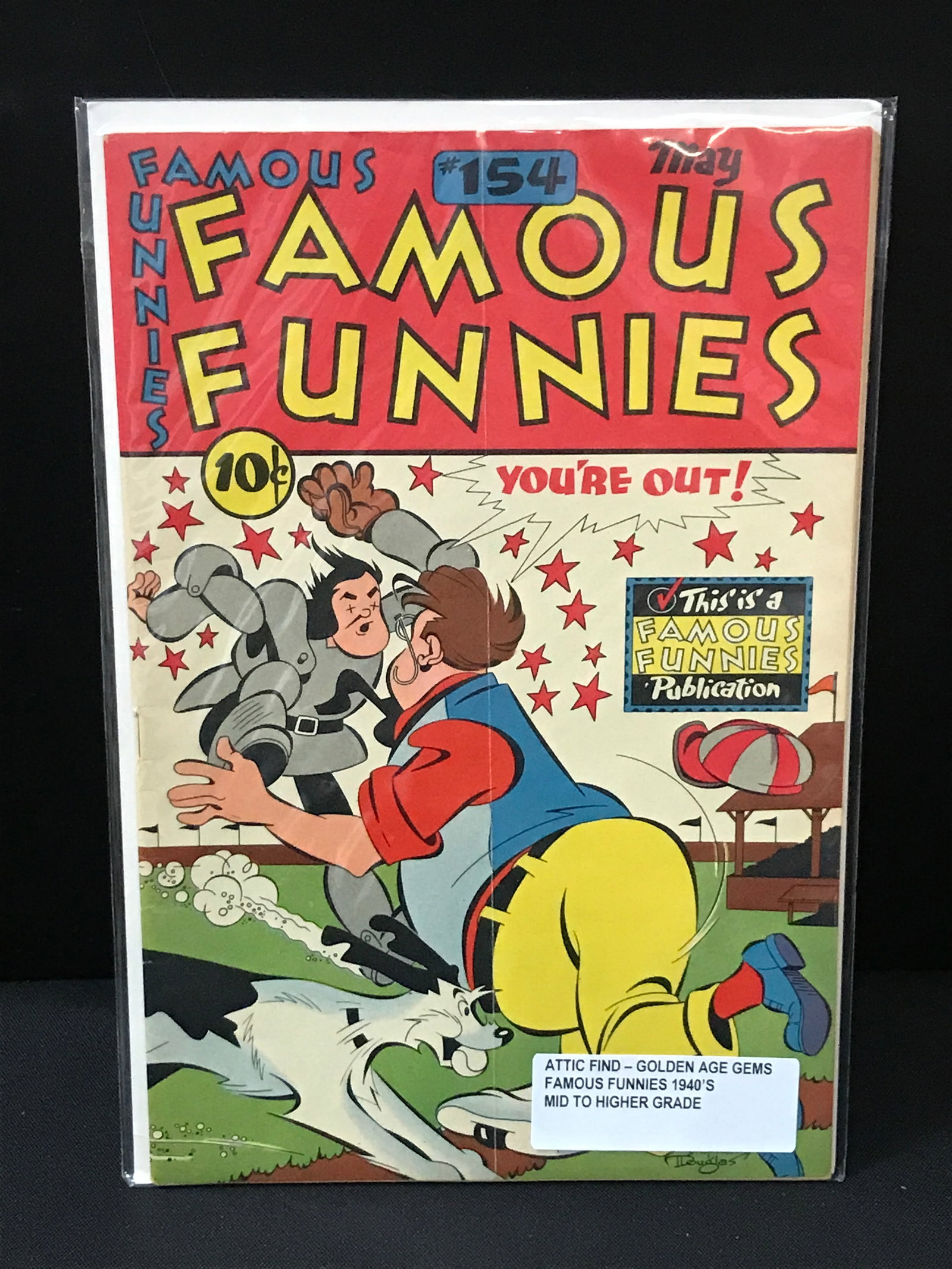 FAMOUS FUNNIES #154 (1940'S) ATTIC COLLECTION FIND (1 of 1)