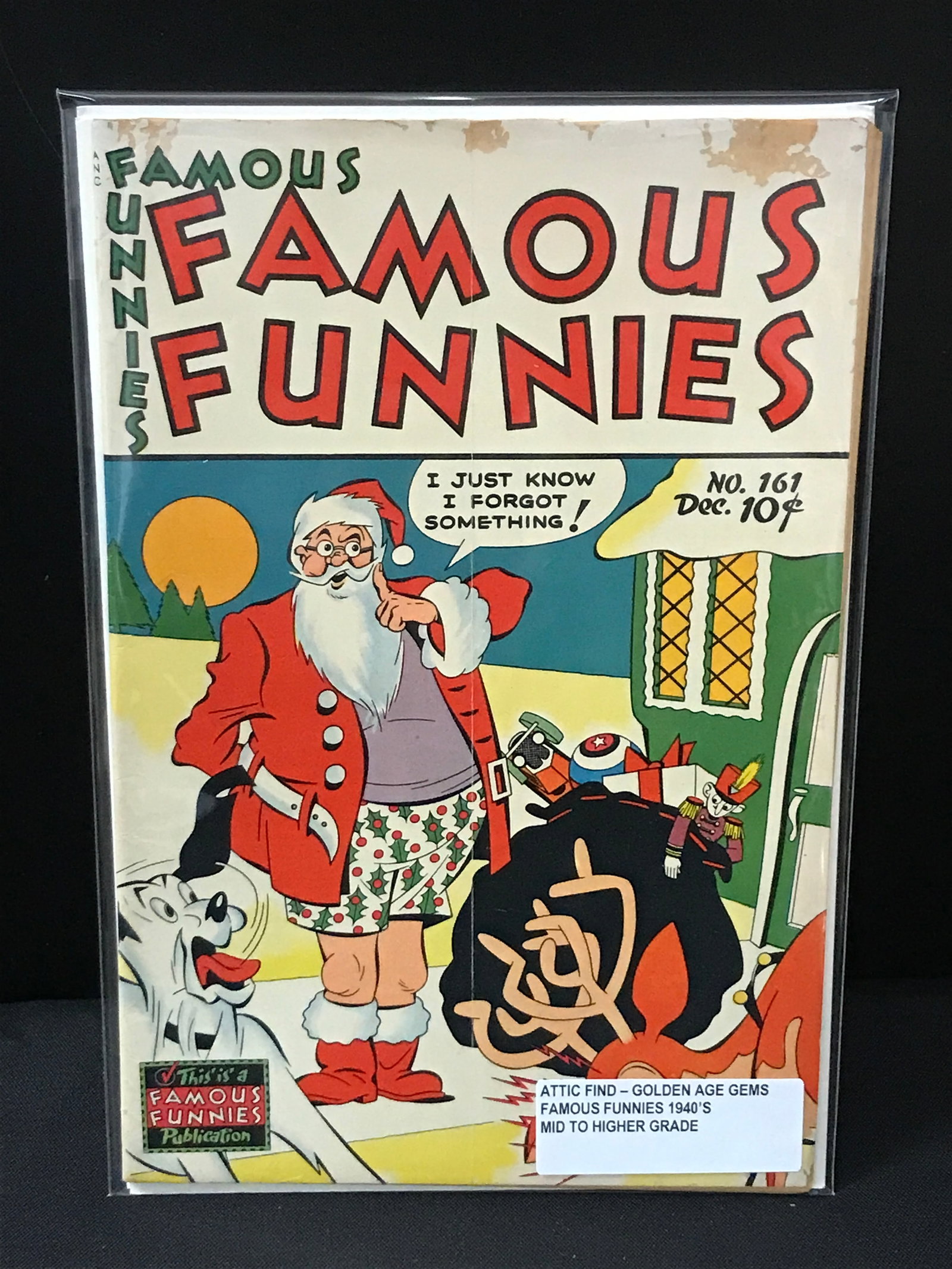 FAMOUS FUNNIES #161 (1940'S) ATTIC COLLECTION FIND (1 of 1)