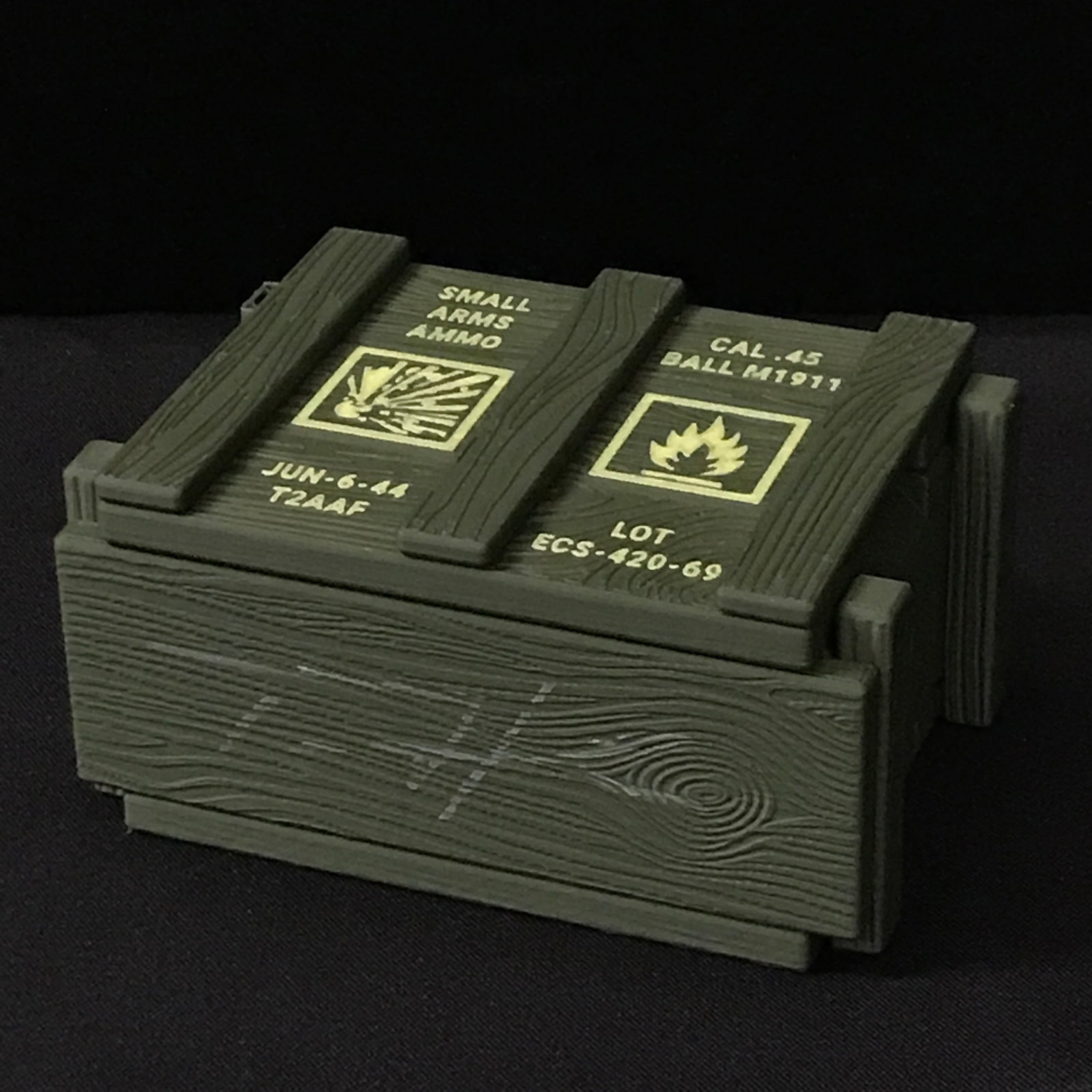 TOM HANKS SIGNED SAVING PRIVATE RYAN MINI AMMO BOX (KB COA) (1 of 1)