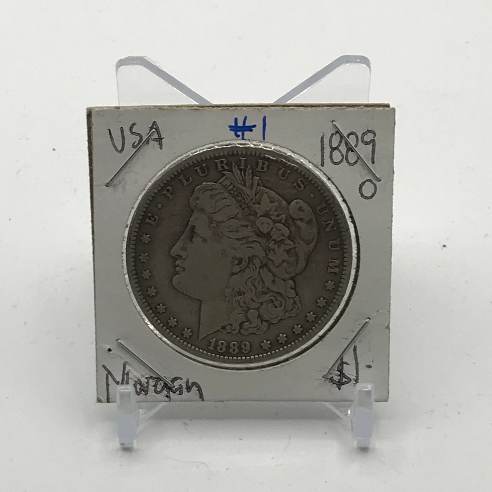 MORGAN SILVER DOLLAR - MINTED IN 1889 IN NEW ORLEANS: Prices are in Canadian dollars