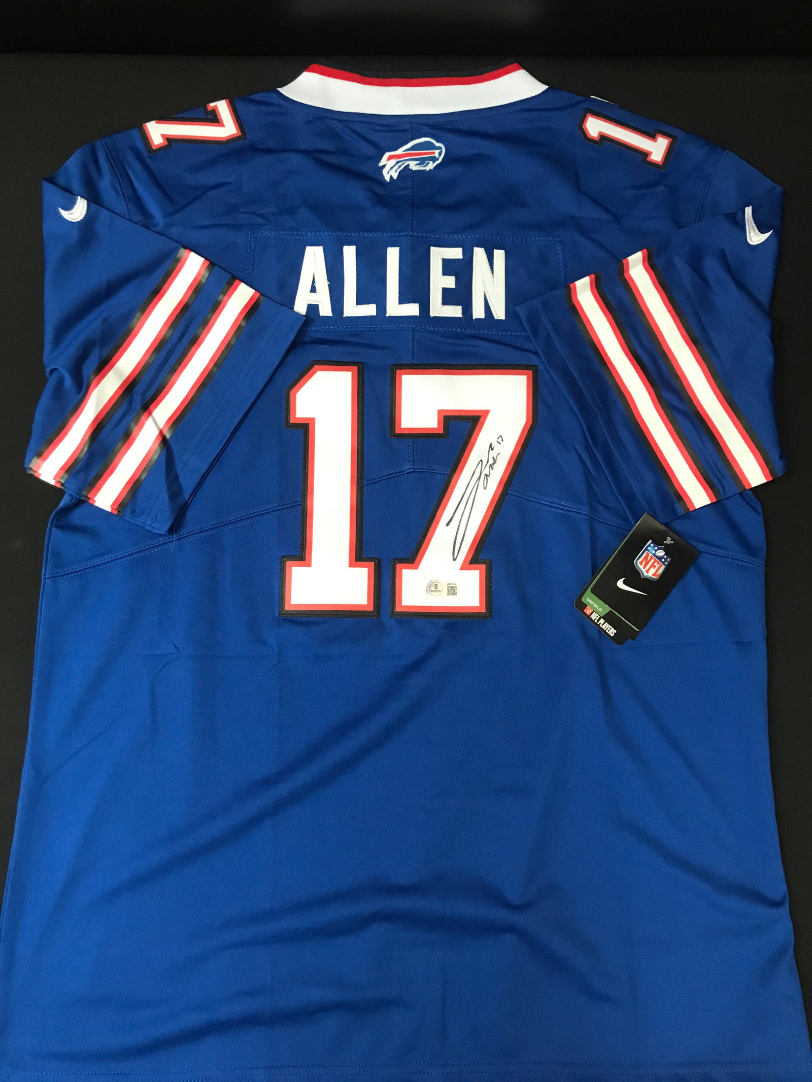 JOSH ALLEN SIGNED BUFFALO BILLS JERSEY - BECKETT COA (1 of 3)