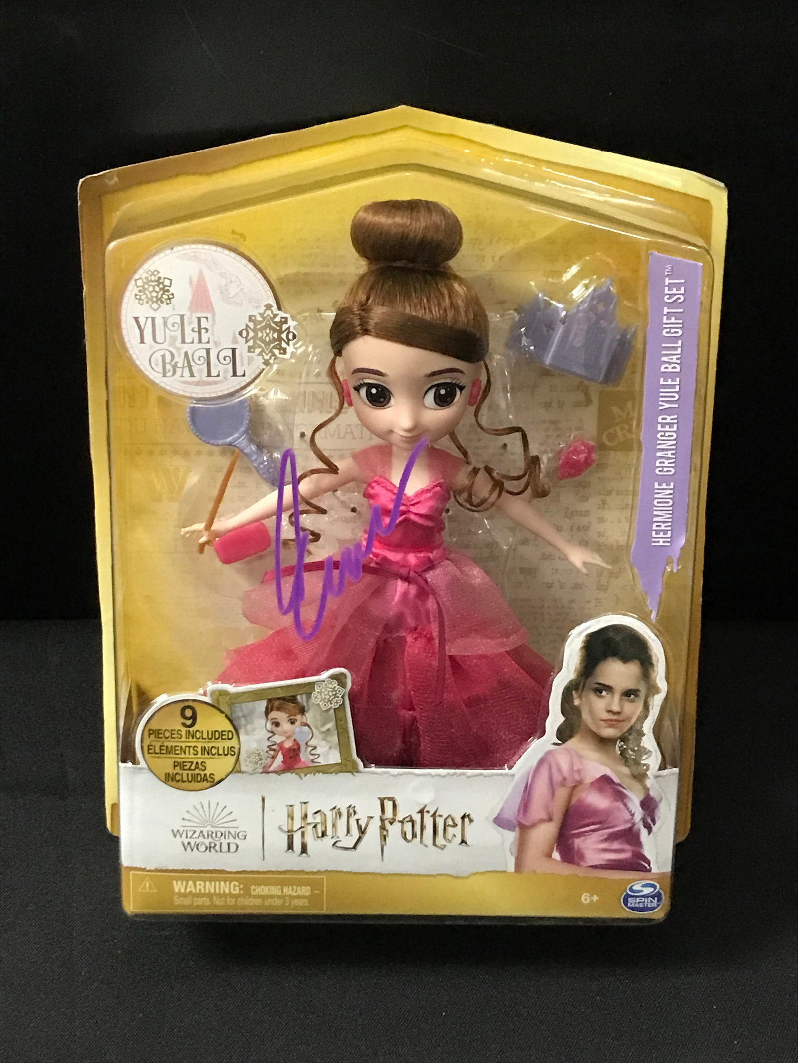 EMMA WATSON SIGNED HARRY POTTER FIGURE - KB COA (1 of 1)