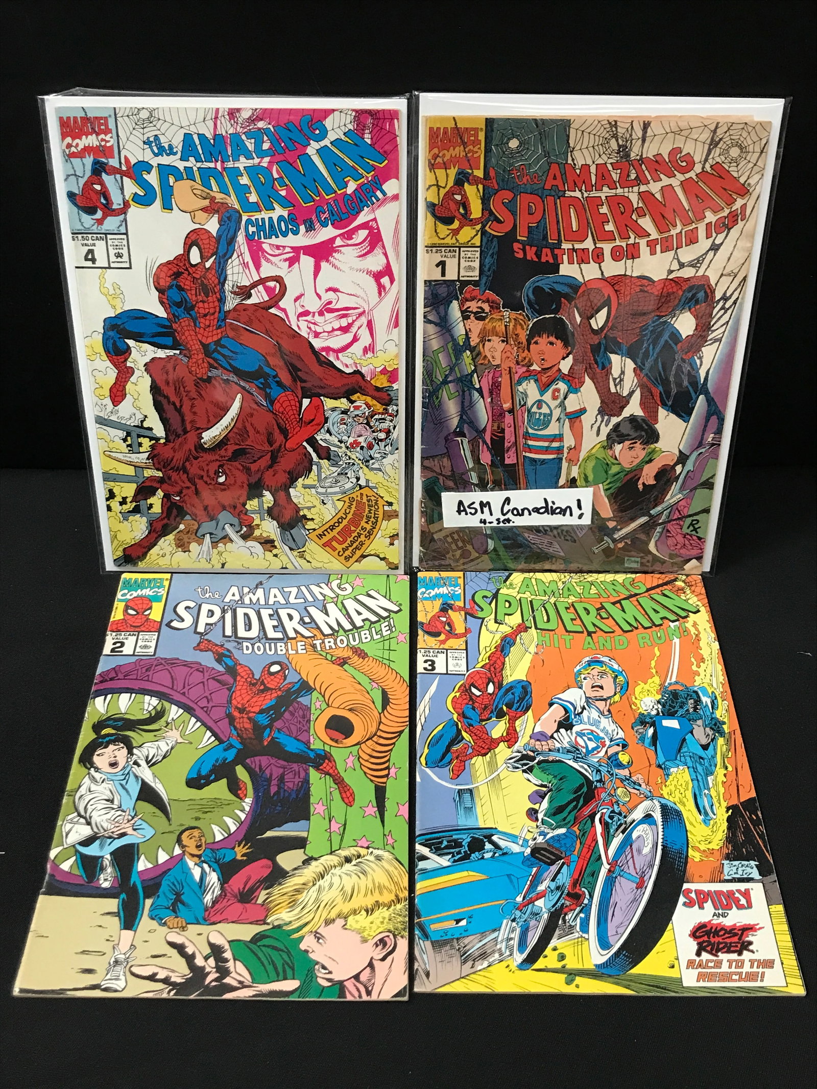 LOT OF 4 AMAZING SPIDERMAN COMICS #1-4 - MARVEL COMICS (1 of 1)