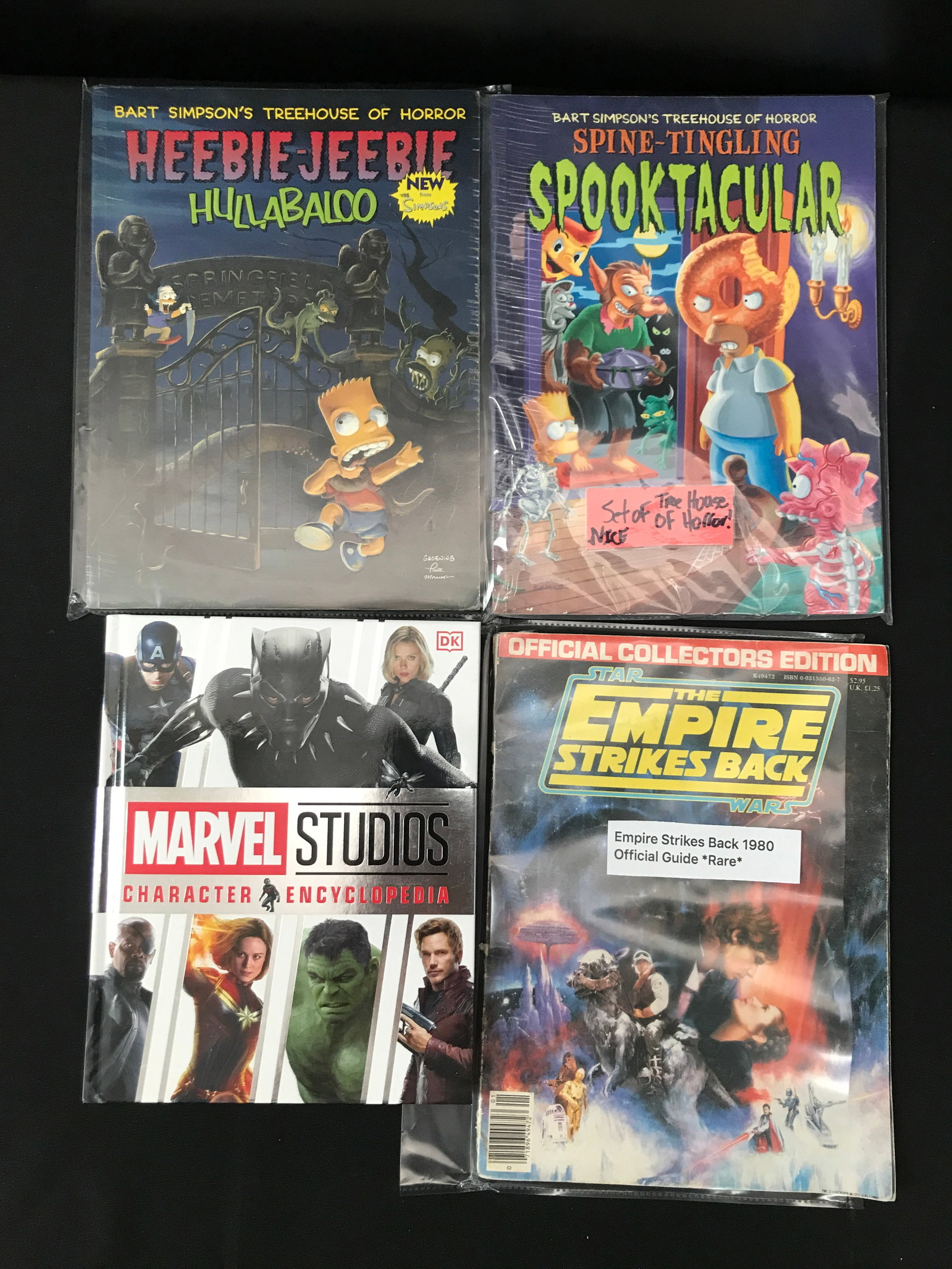LOT OF 4 MIXED TITLE COMICS INCLUDING EMPIRE STRIKES BACK (1980) OFFICIAL GUIDE: Prices are in Canadian dollars