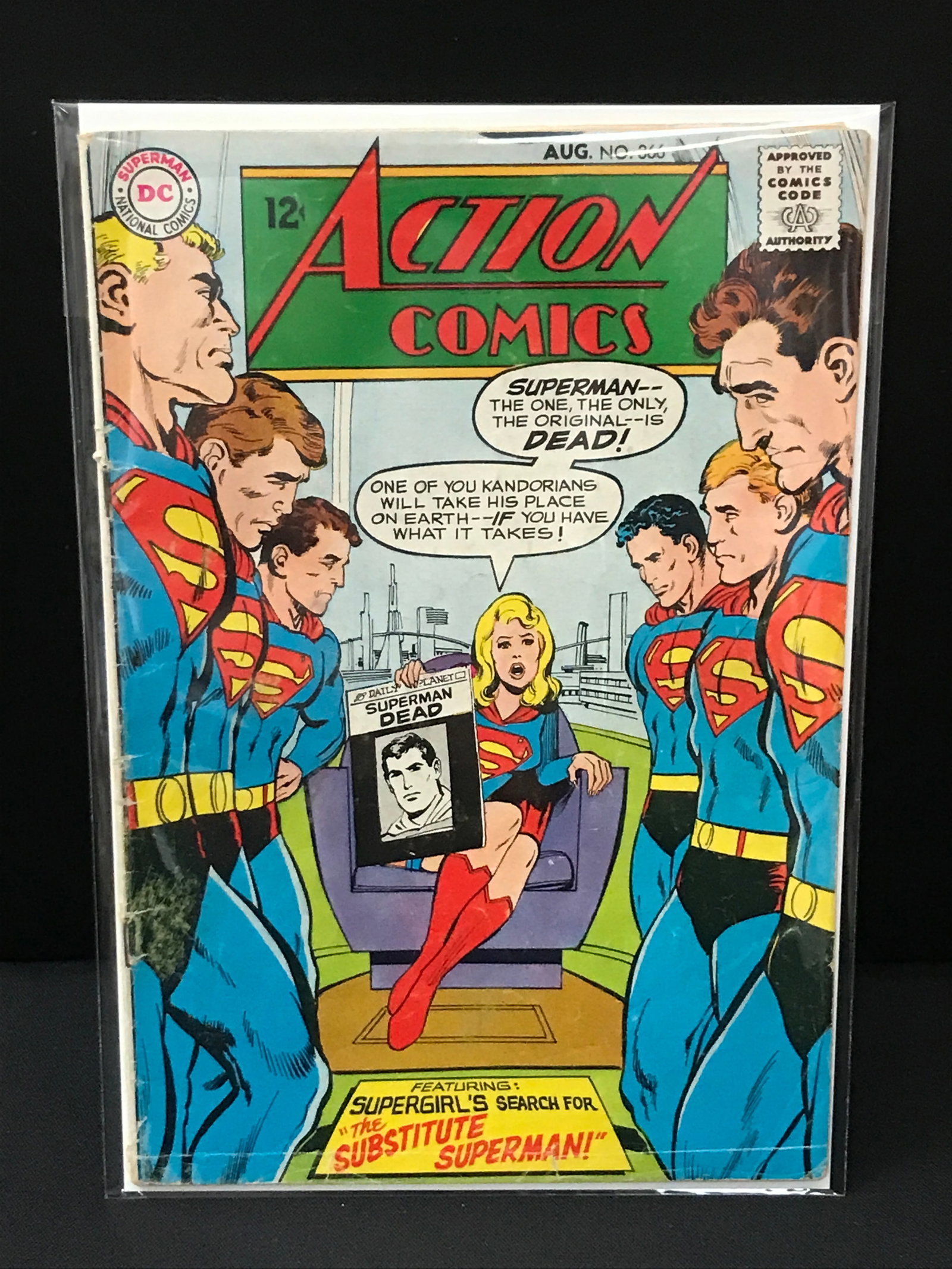 ACTION COMICS #366 - DC COMICS: Prices are in Canadian dollars
