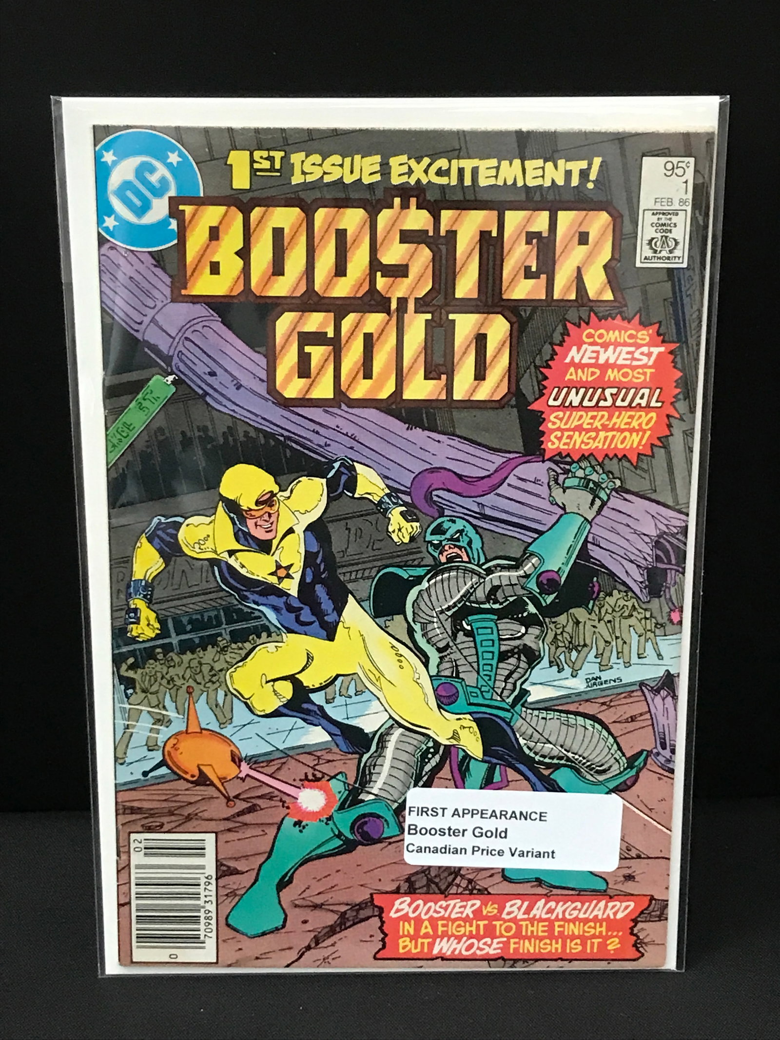 BOOSTER GOLD #1 1ST APP BOOSTER GOLD CPV - DC COMICS (1 of 1)