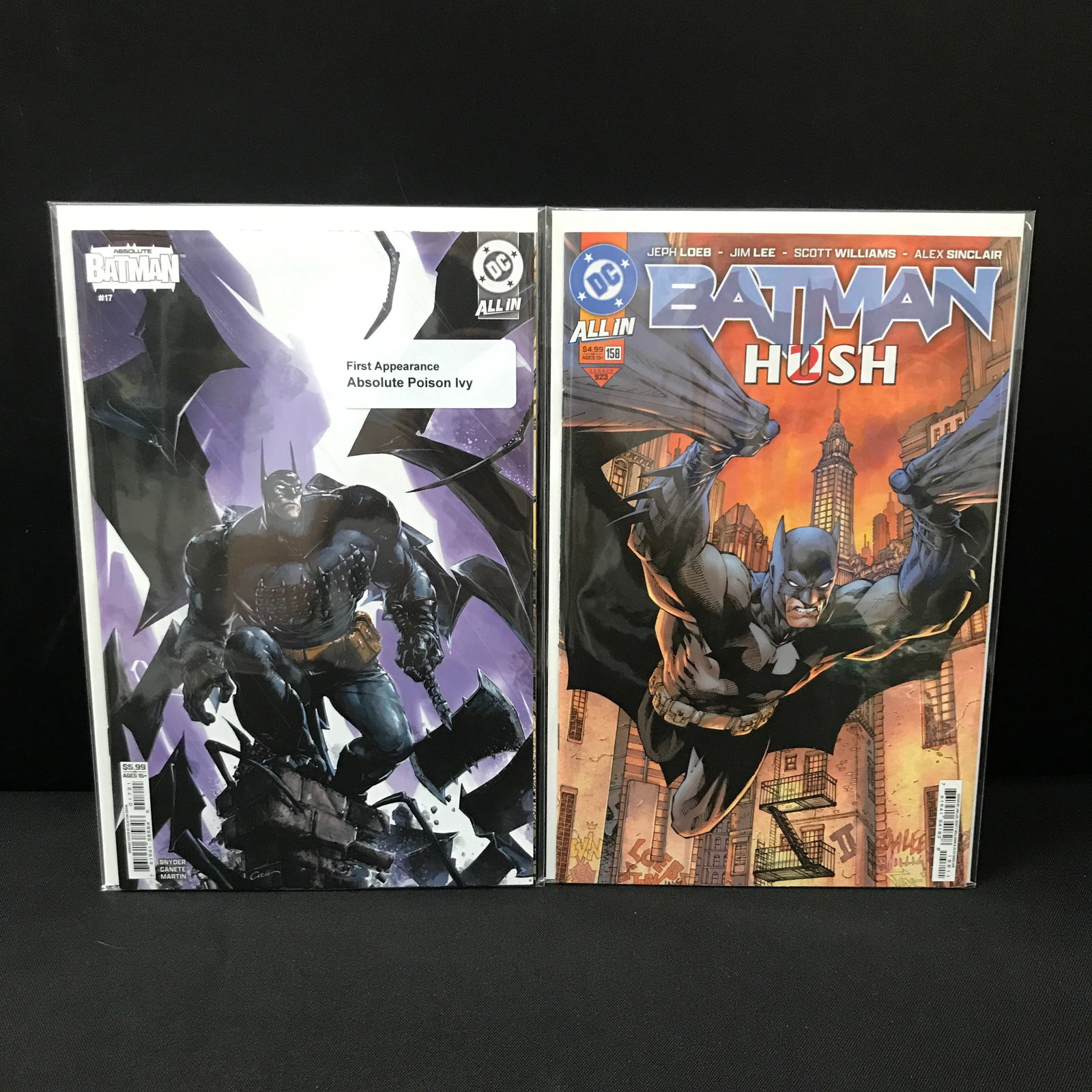 LOT OF 2 BATMAN ALL IN COMICS - DC COMICS (1 of 1)